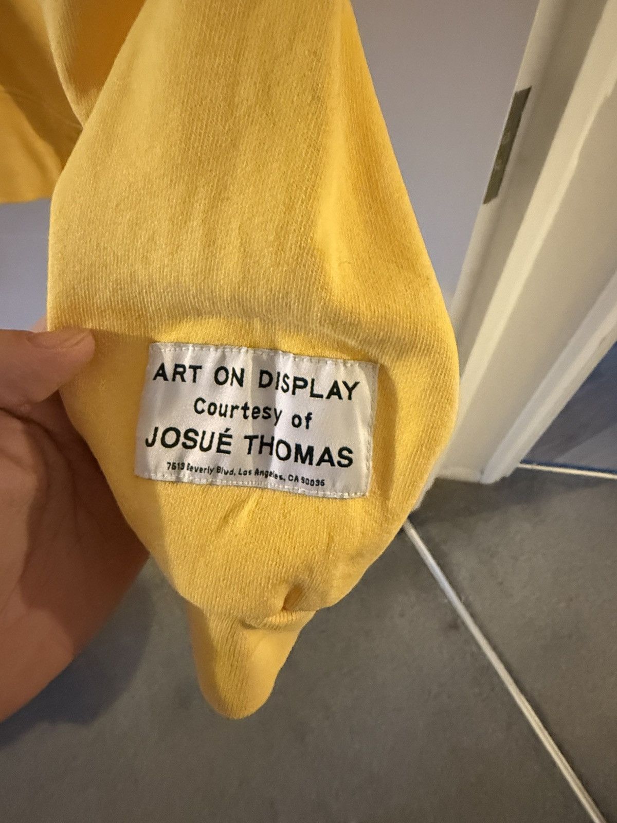 Gallery Dept. Gallery Dept. Yellow Sweatshirt Size US XXL / EU 58 / 5 - 3 Thumbnail