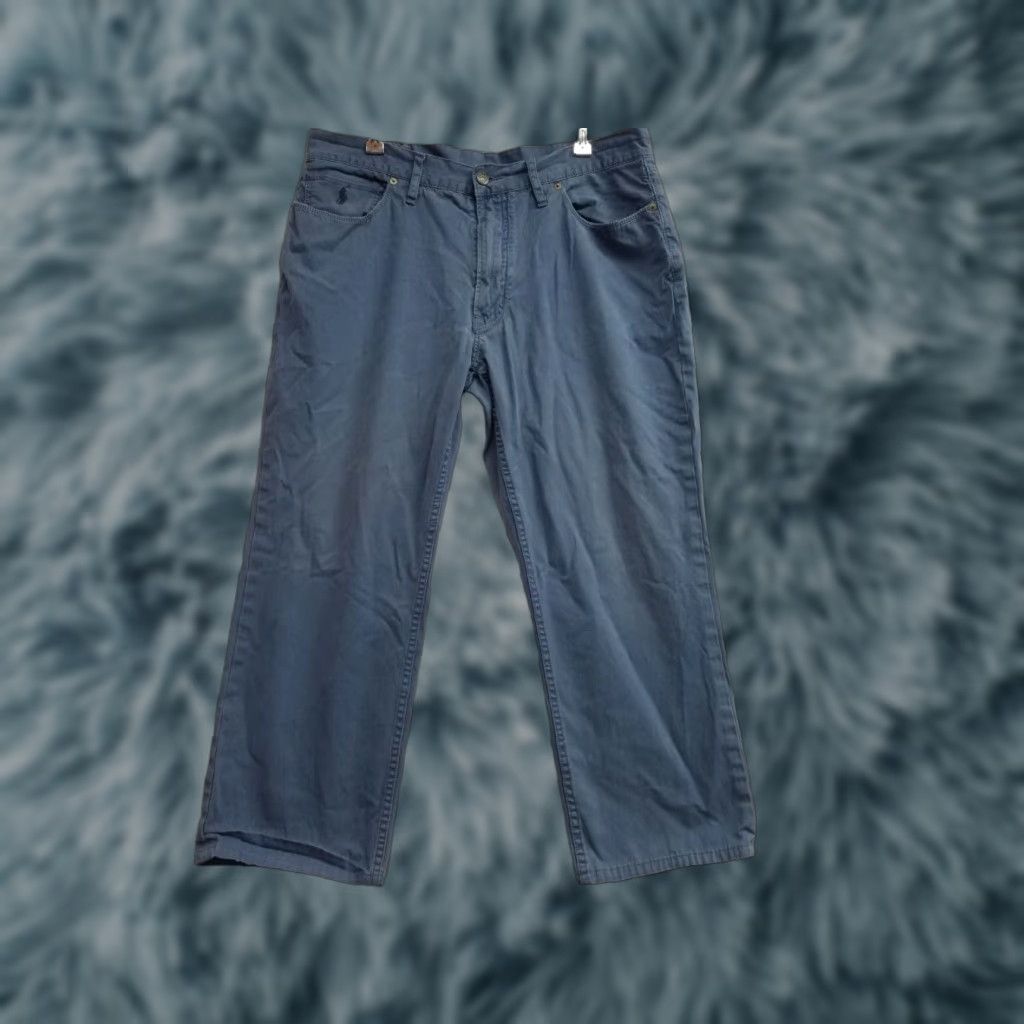 Polo Ralph Lauren POLO Ralph Lauren Jeans Mens 36x30 Blue Straight Fit 5 Pocket Size US M / EU 48-50 / 2 - 1 Thumbnail