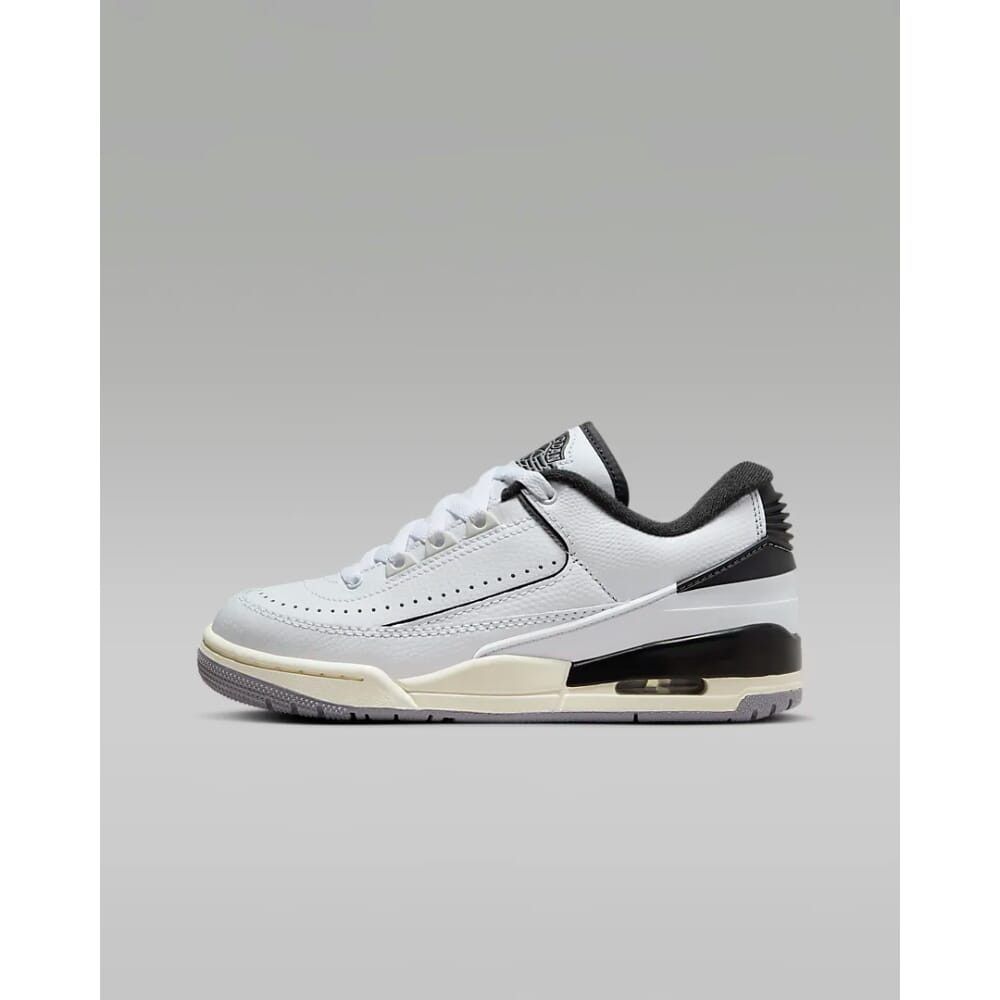 Jordan 2/3 White/Black-Sail-Cement Grey FD0384-100