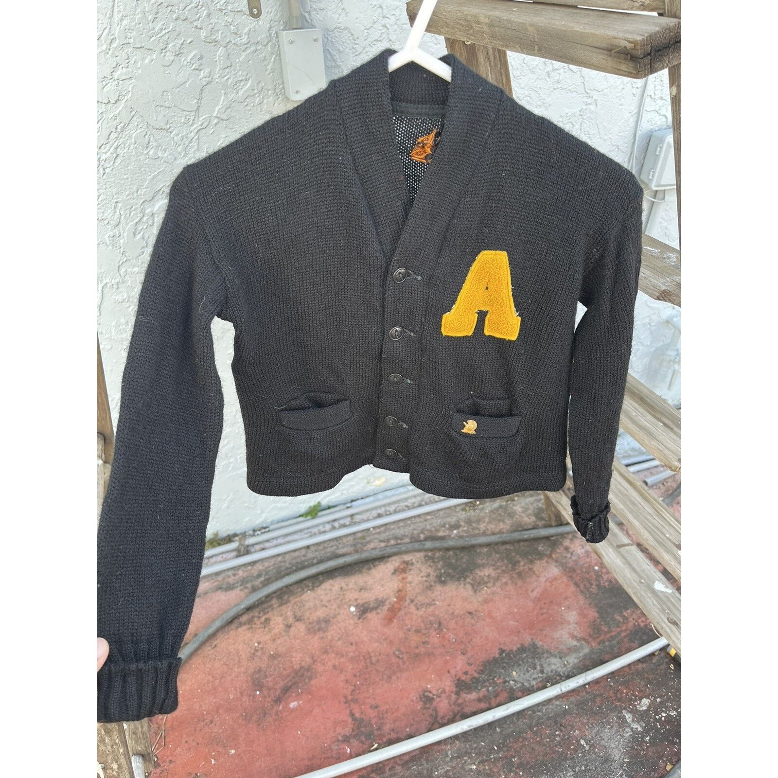 Champion Vintage 50s 60s Champion Knit Cardigan Toddlers Size Size XXS / US 00 / IT 34 - 1 Thumbnail