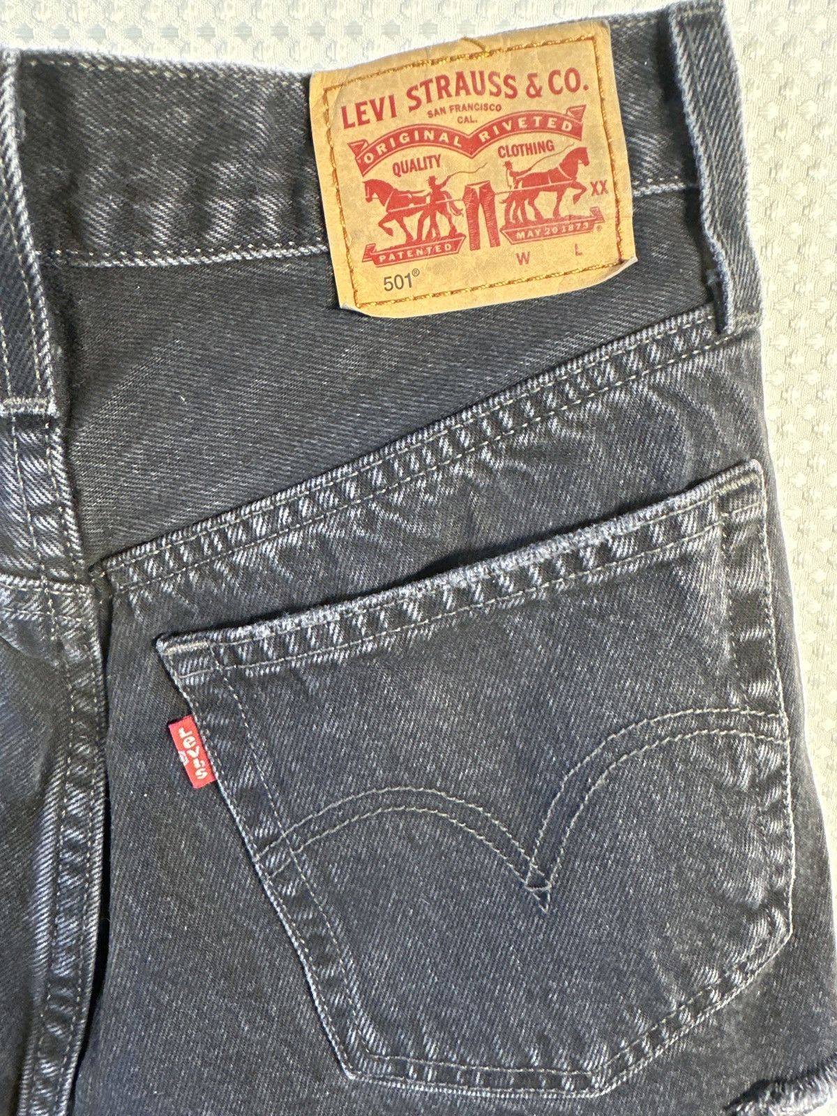 Levi's Levi’s 501 Originsl High-Rise denim shorts Size 25" / US 0 / IT 36 - 4 Thumbnail