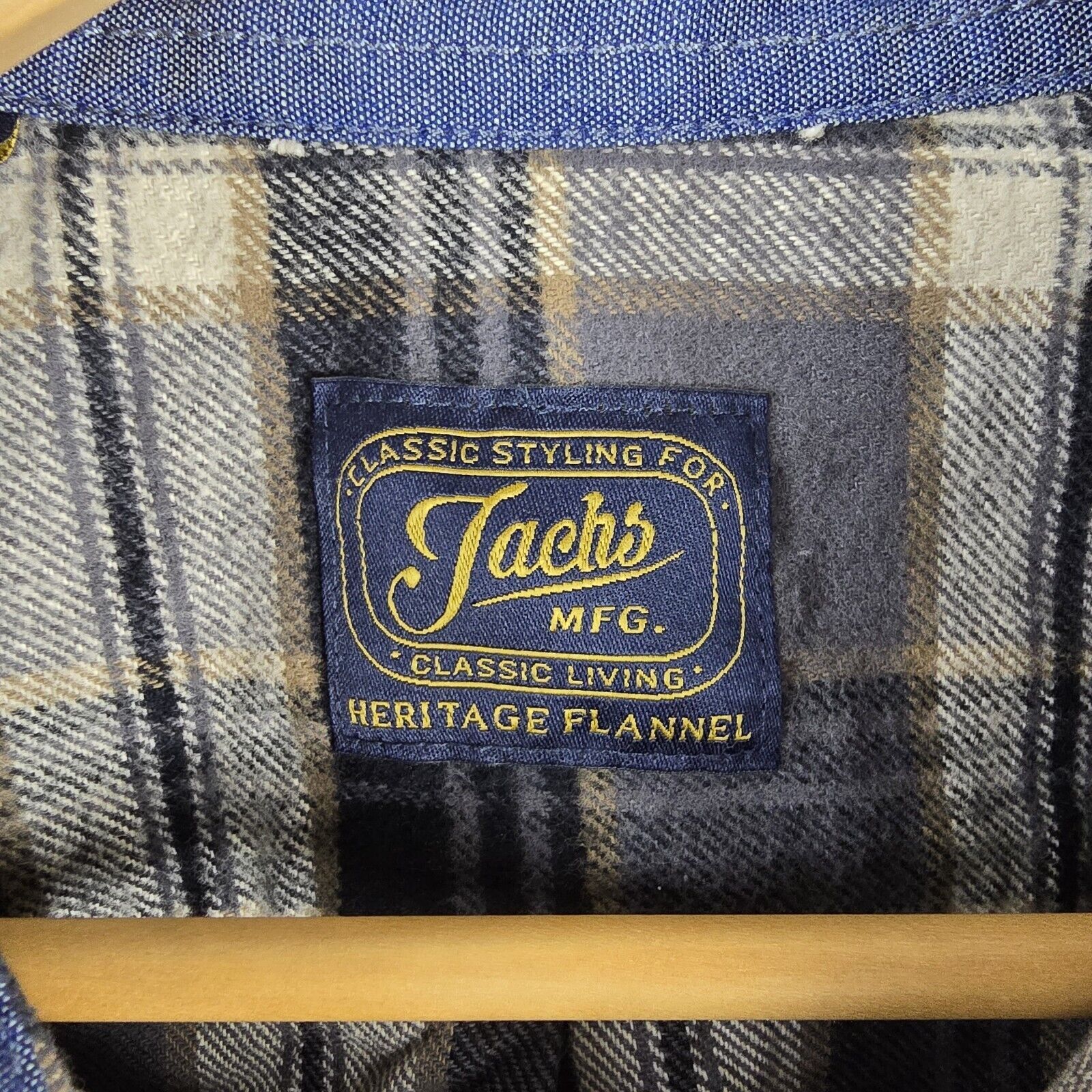 Other Jachs MFG Heritage Flannel Shirt Mens Size XL Plaid Size US XL / EU 56 / 4 - 4 Thumbnail
