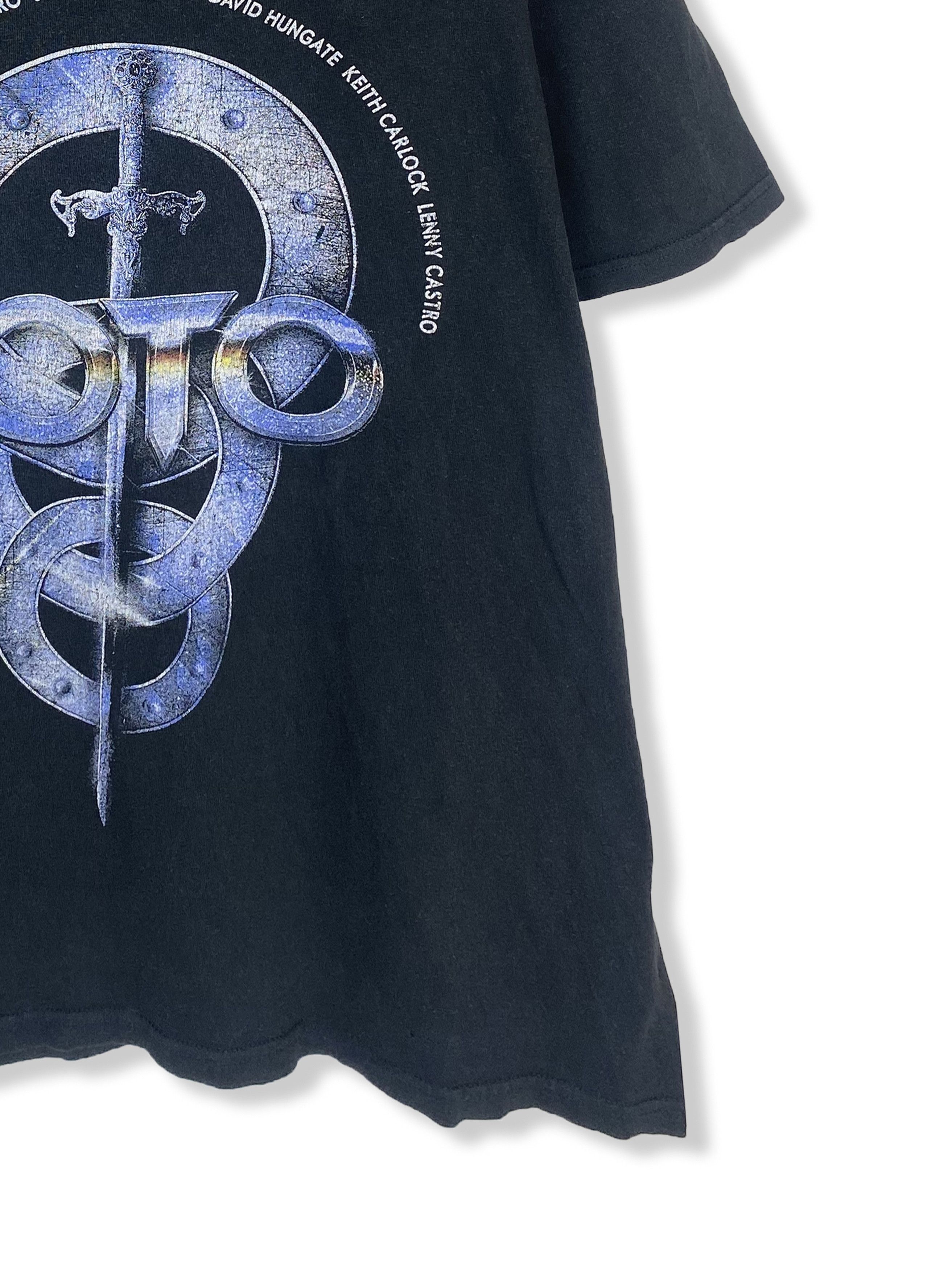 Band Tees 00s Vintage TOTO Band Rock T-Shirt Anvil Tag M Size US XL / EU 56 / 4 - 2 Thumbnail