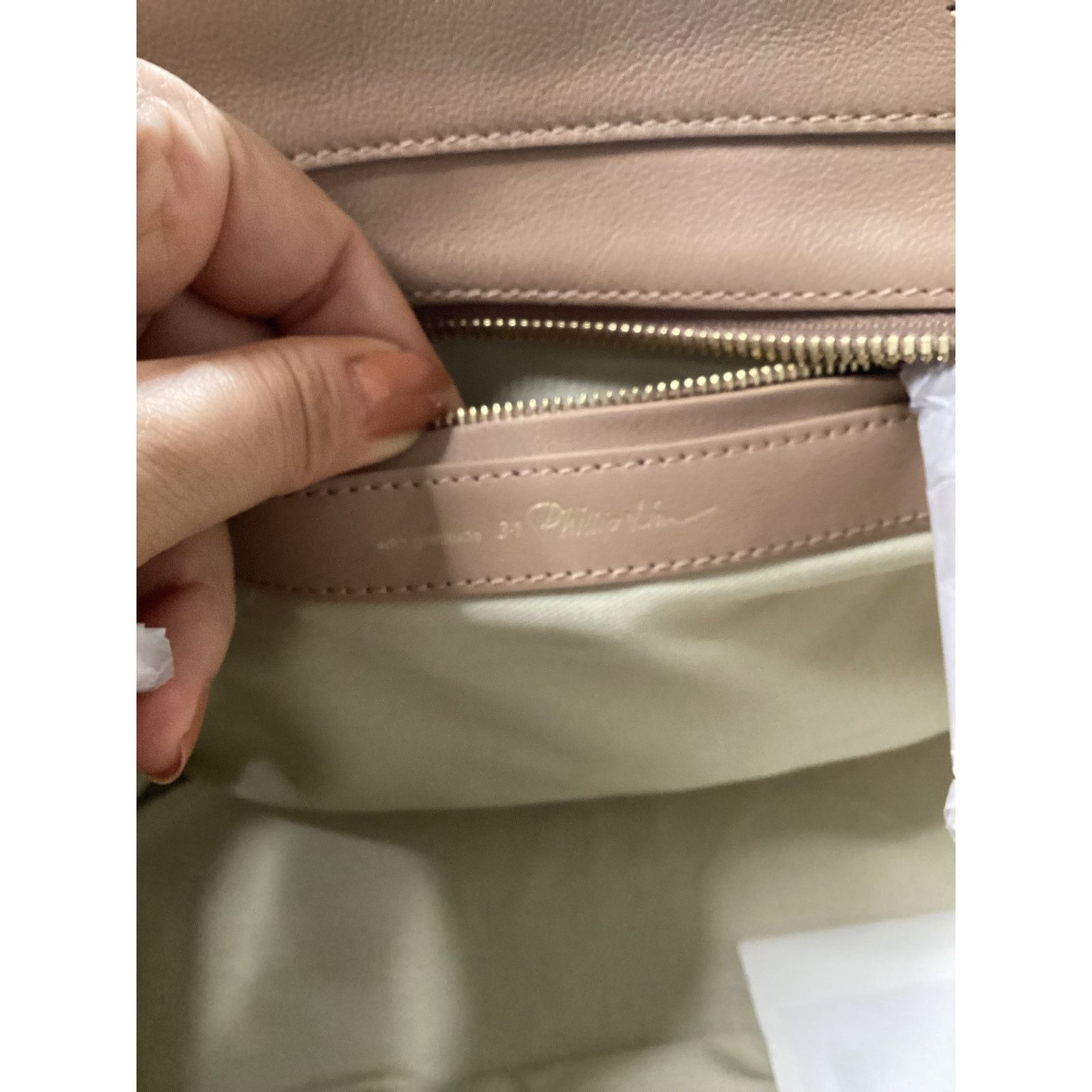 3.1 Phillip Lim NWT 3.1 Phillip Lim Small Pashli Satchel Praline Tan Size ONE SIZE - 6 Thumbnail