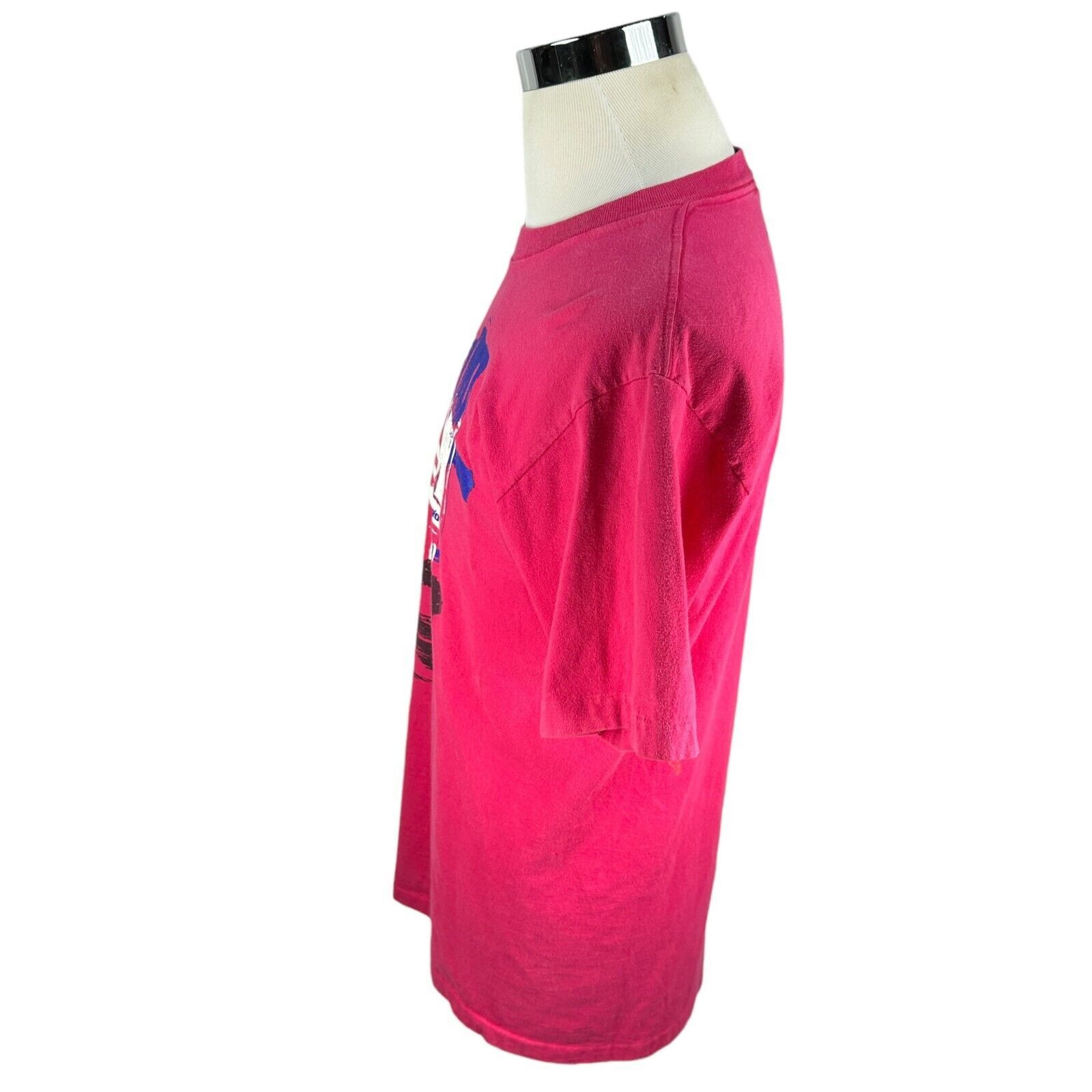 Umbro Vintage Umbro T-Shirt Men’s Large Pink Graffiti Graphic 90s Size US L / EU 52-54 / 3 - 3 Thumbnail