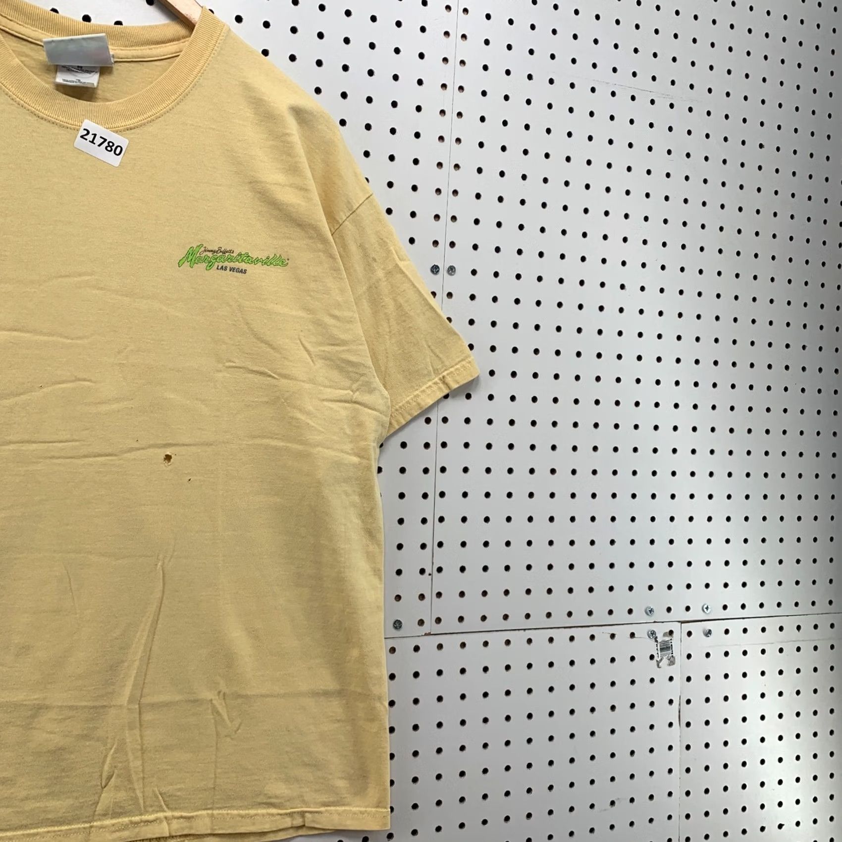 Vintage VINTAGE Margaritaville Shirt Yellow Adult XL Mens 23.5x29 Las Vegas Jimmy Buffett Margaritaville Shirt Yellow XL Mens Size US XL / EU 56 / 4 - 5 Thumbnail