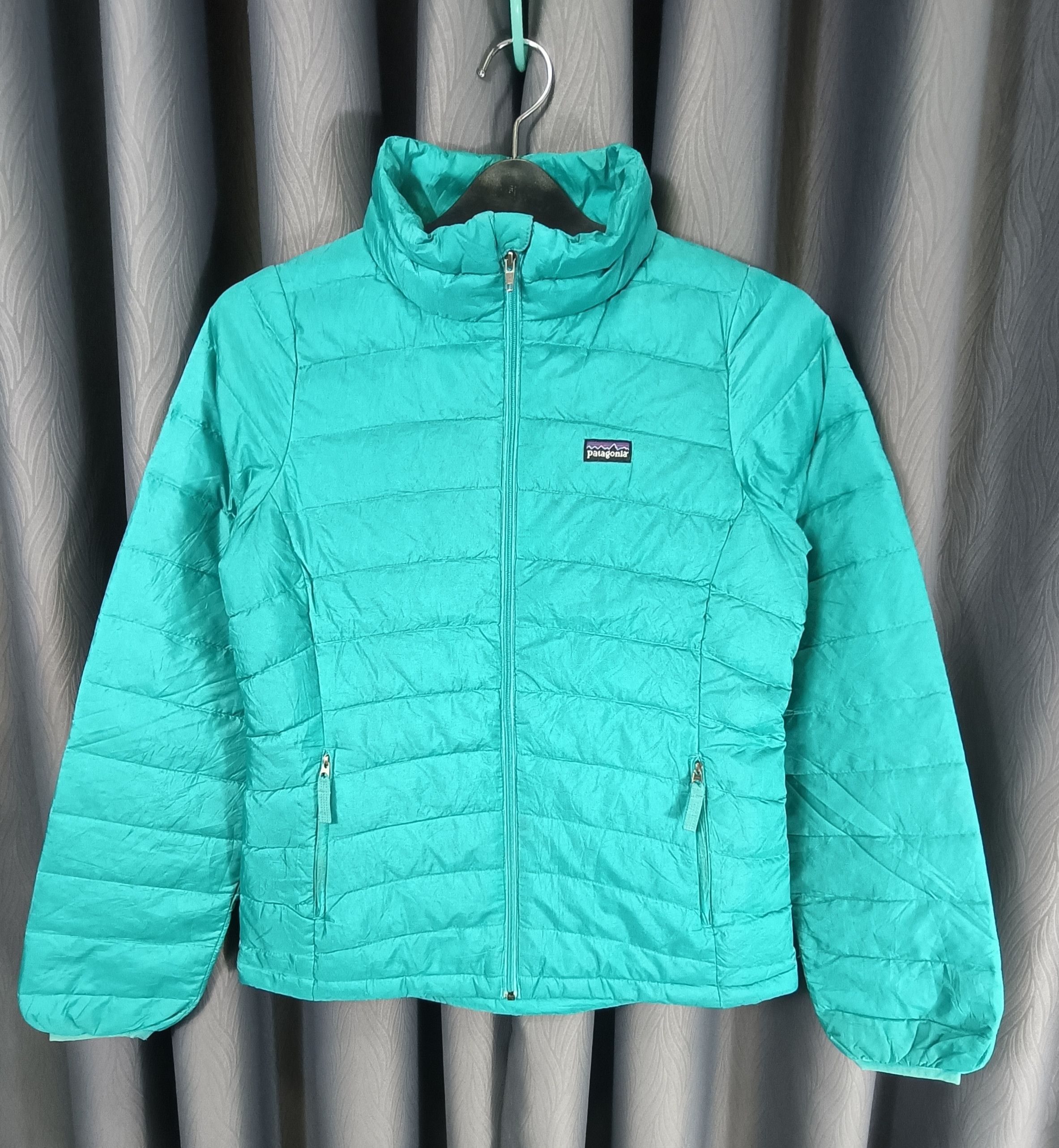 Patagonia Girls XL PATAGONIA Green Goose Down Puffy Jacket Womens XS-S Size S / US 4 / IT 40 - 1 Thumbnail
