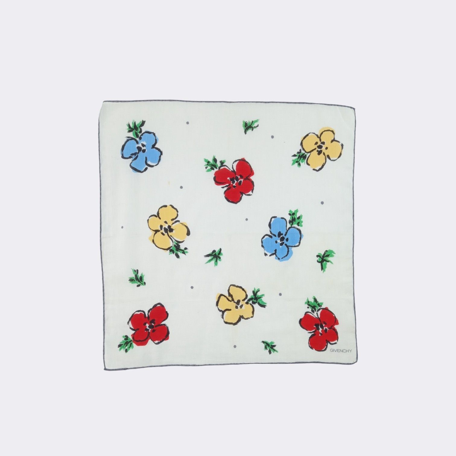 Givenchy Vintage Givenchy Handkerchief Neckerchief Bandana H249E Size ONE SIZE - 2 Thumbnail