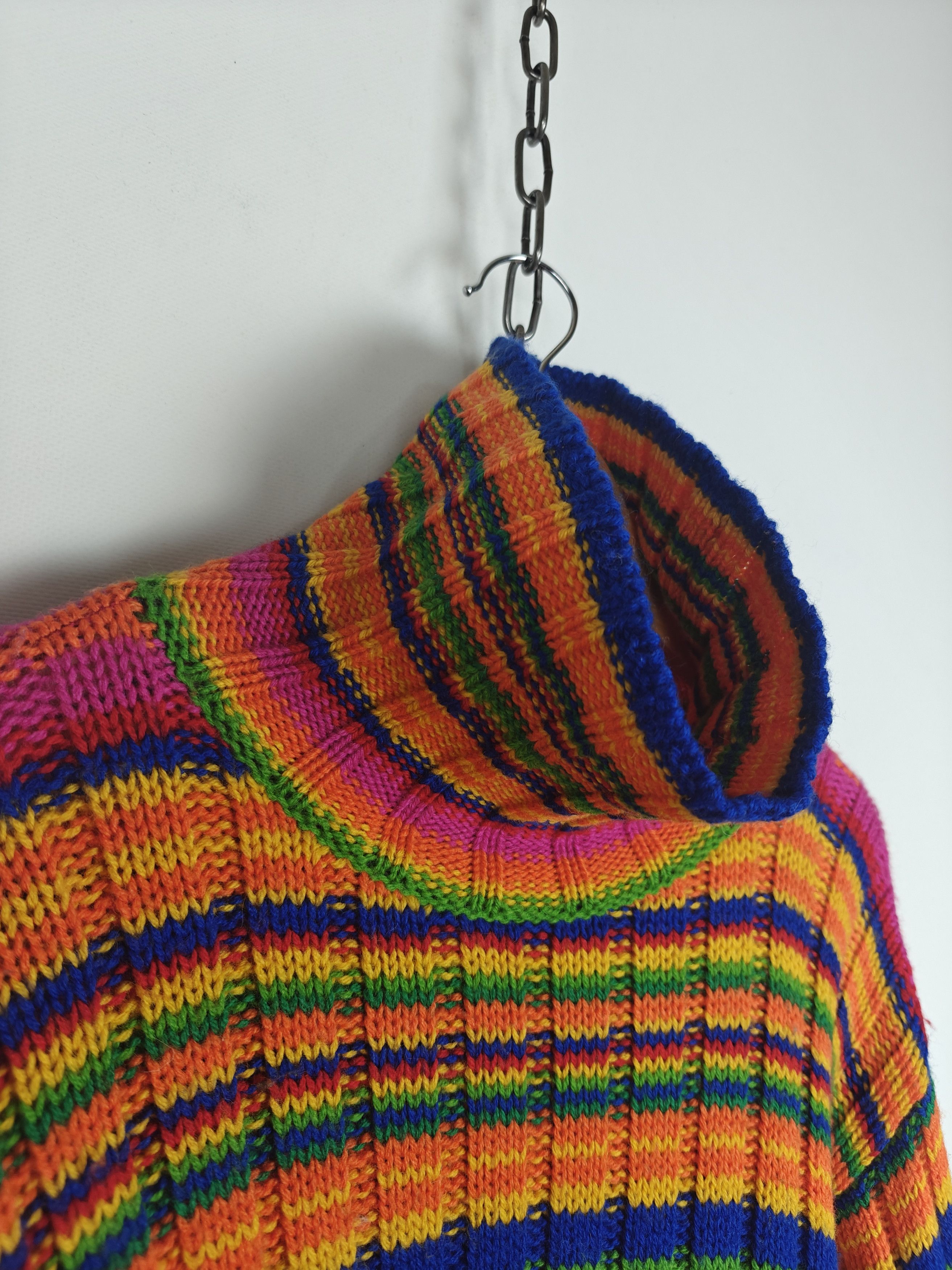 United Colors Of Benetton United Colors Of Benetton Knit Sweater Wool VTG Italy M Size US M / EU 48-50 / 2 - 7 Thumbnail
