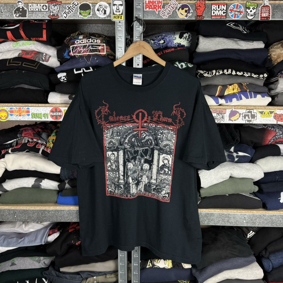 Band Tees × Vintage VINTAGE 2011 EMBRACE OF THORNS PRAYER FOR ABSOLUTION T-SHIRT Size US XL / EU 56 / 4 - 1 Thumbnail