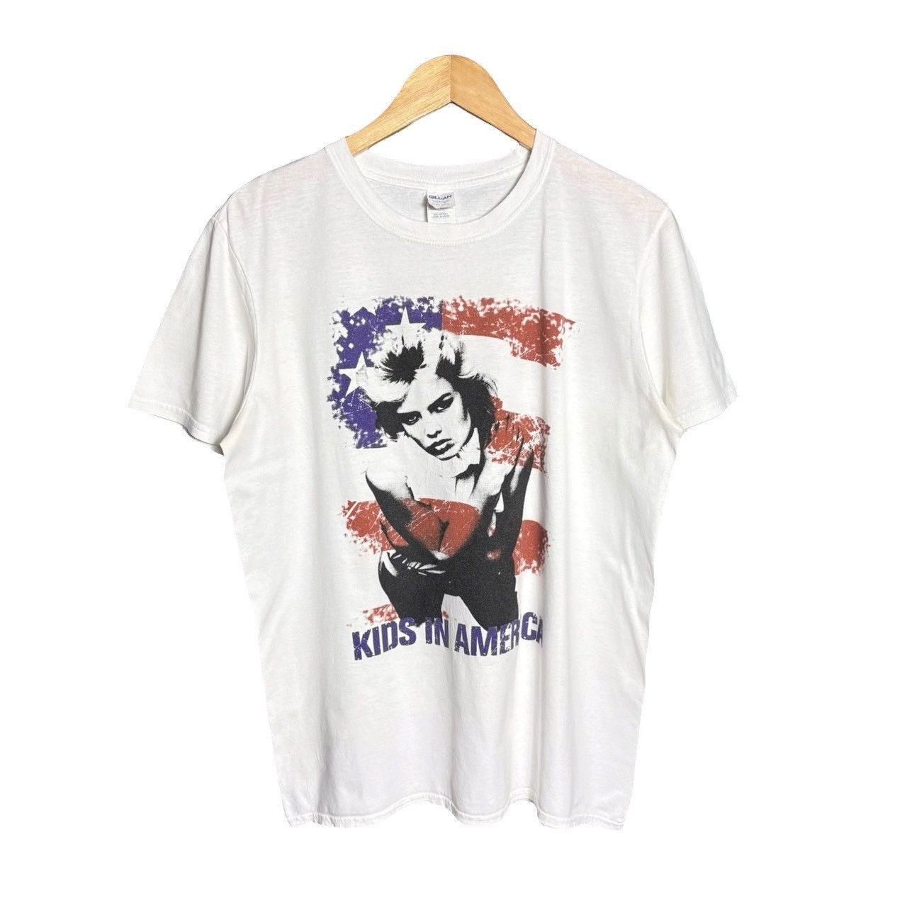 Band Tees Vintage 00s Kim Wilde Kids In America Band Tee / Y2K Size US M / EU 48-50 / 2 - 1 Thumbnail