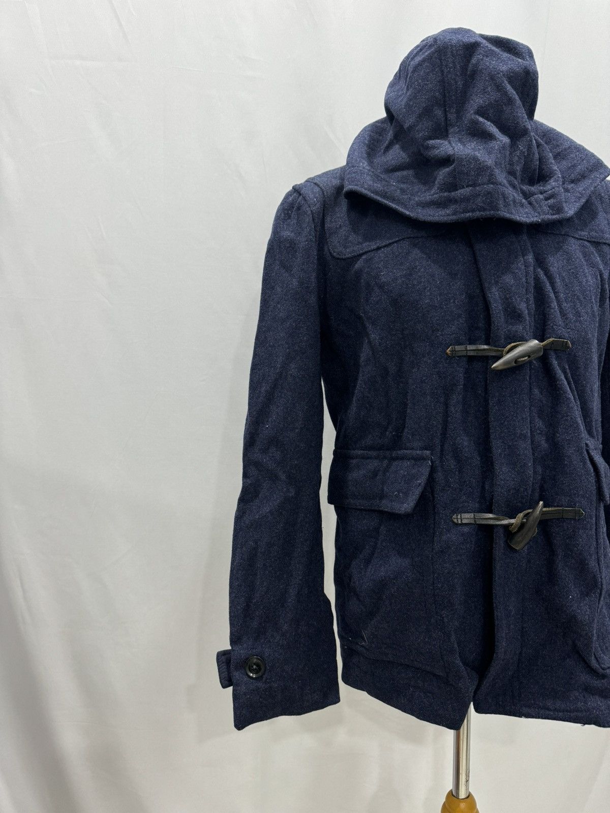 Japanese Brand × Studio D'Artisan STUDIOUS Autumn Winter Duffle Coat/ Jacket Size US L / EU 52-54 / 3 - 3 Thumbnail