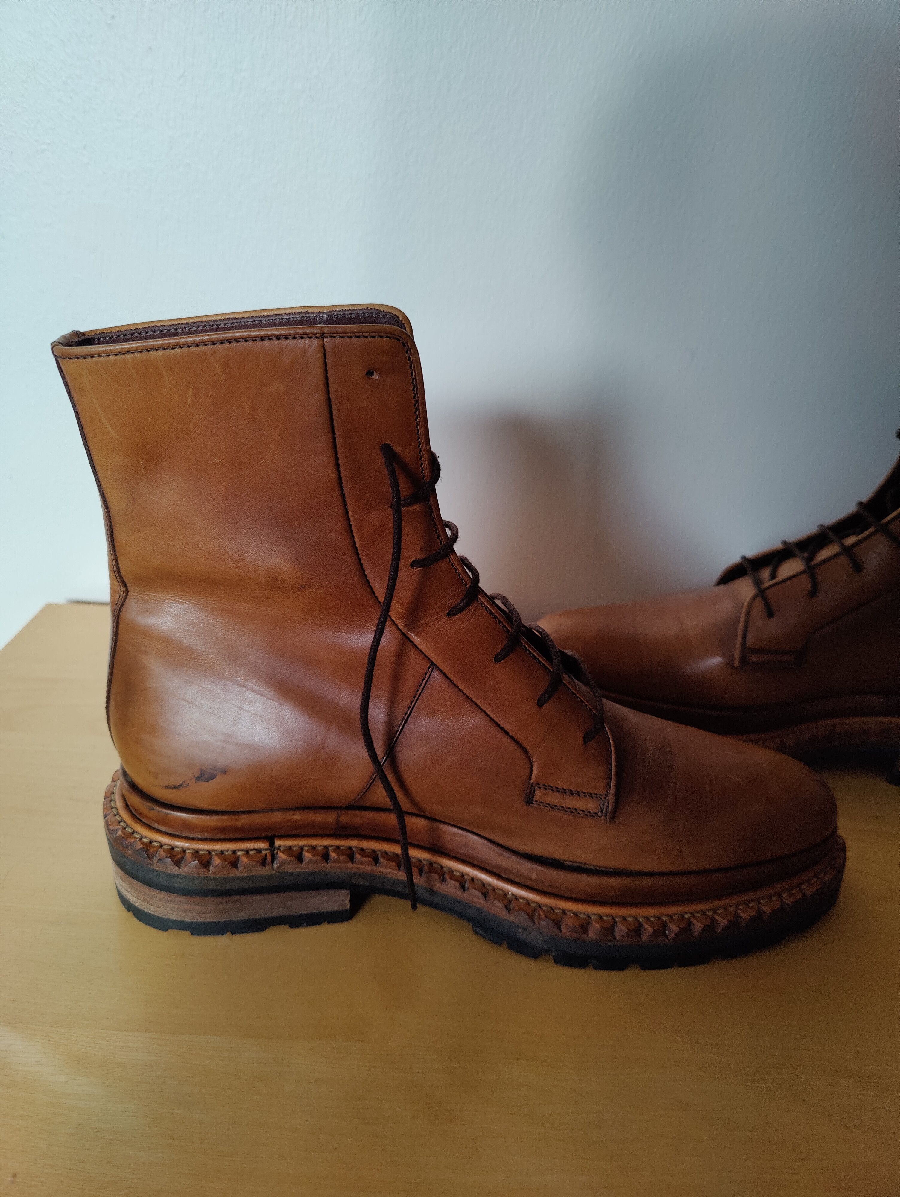 Raf Simons Raf Simons Aw08 Double Sole Creeper Boots Size US 9 / EU 42 - 5 Thumbnail