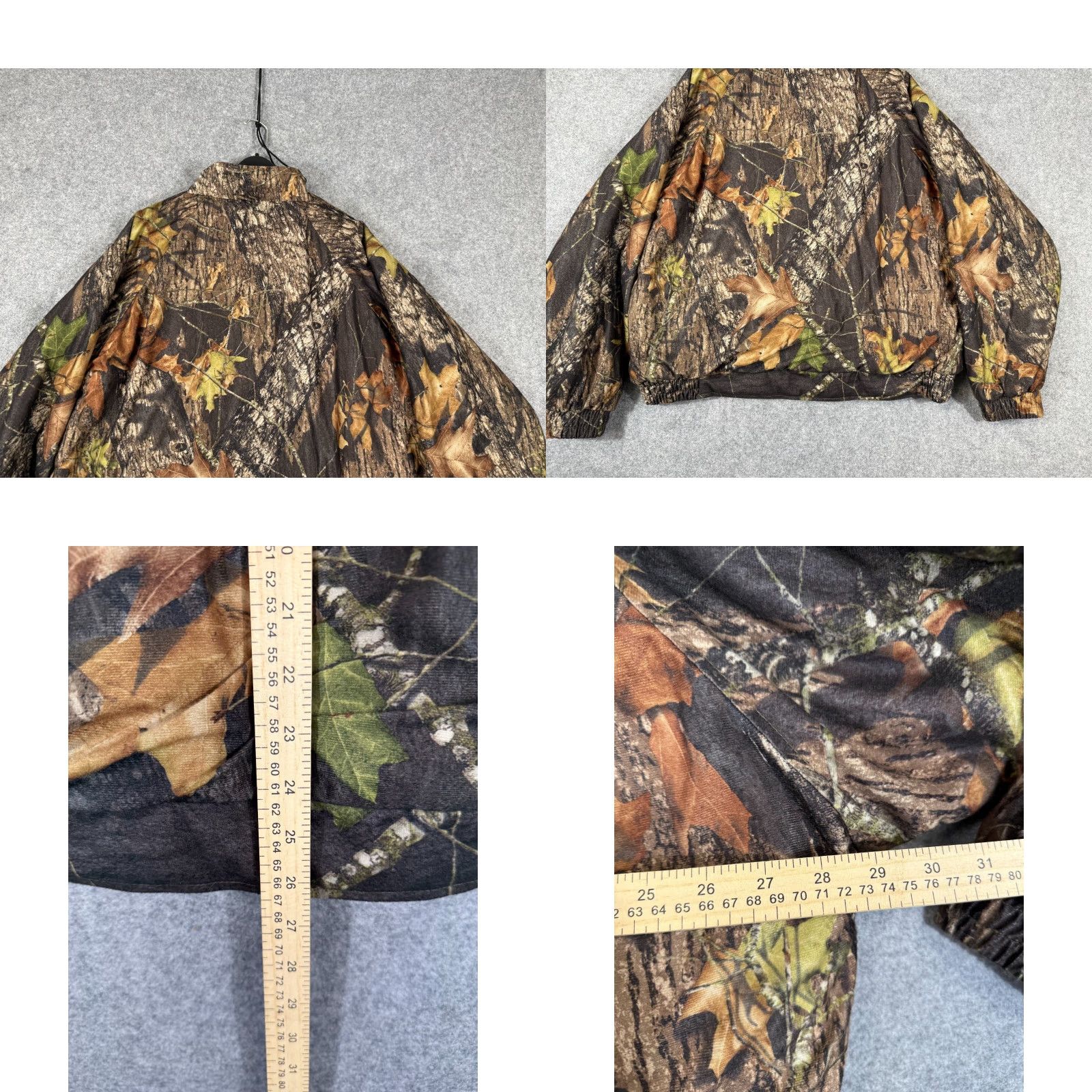 Vintage Woolrich Bomber Jacket Mens XL Realtree Camo Hooded Break Up Brown Woolrich Woolen Mills Camouflage Zip Mid-Length Pockets - Outdoor Hunting Men Size US XL / EU 56 / 4 - 8 Thumbnail
