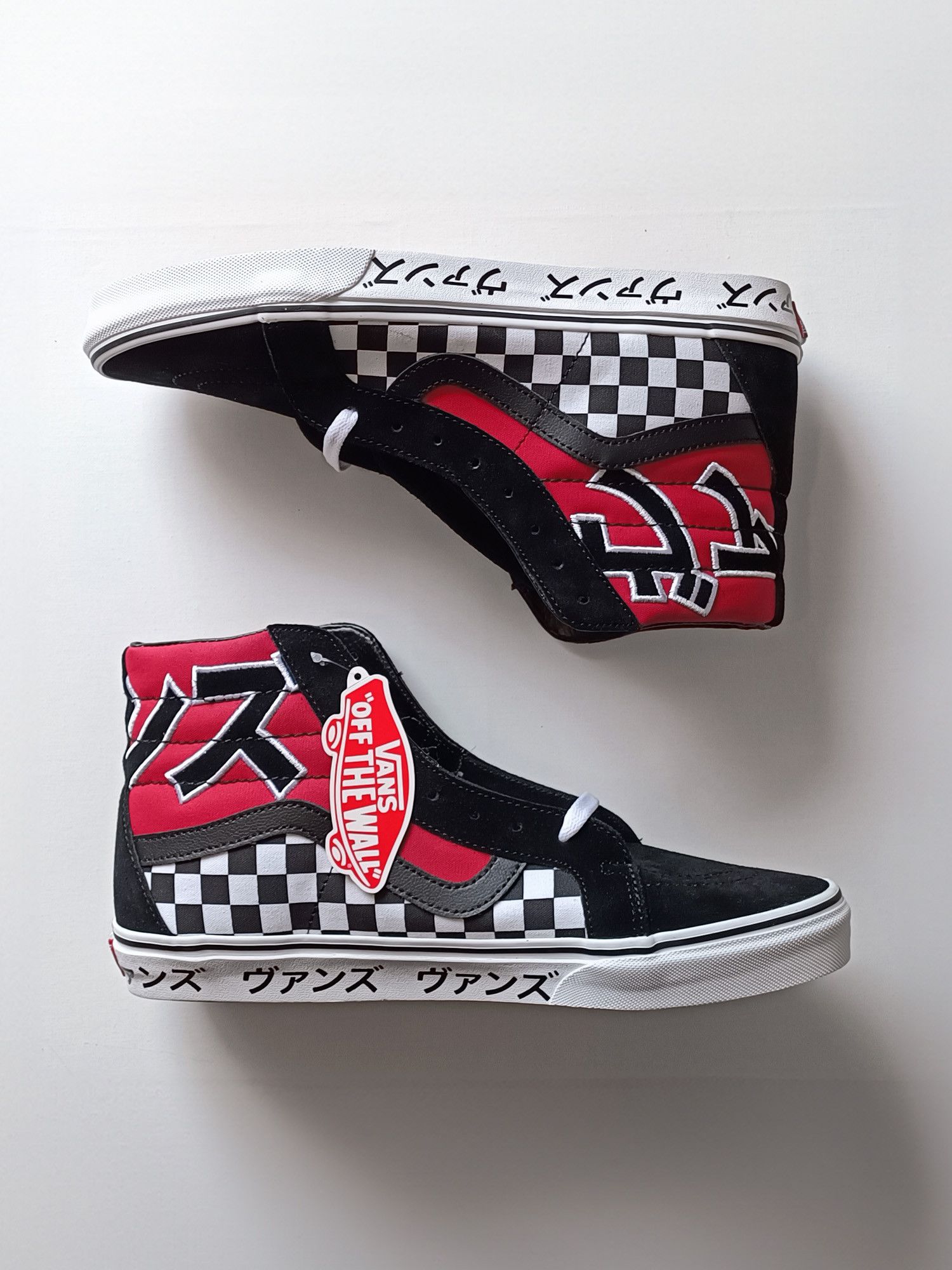 Vans Vans Sk8-Hi Reissue 2018 (Japanese Type) Racing Red Size US 12 / EU 45 - 3 Thumbnail