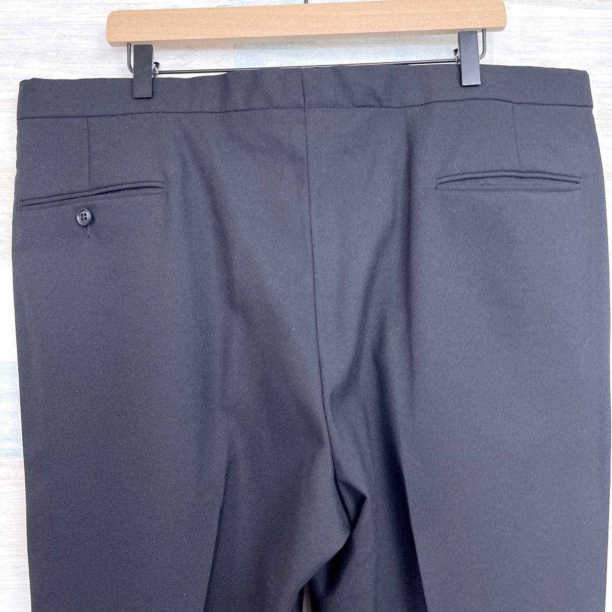 Jos. A. Bank Jos A Bank Notch Collar Tuxedo Suit Black Mens Size 44R Size 44R - 14 Thumbnail