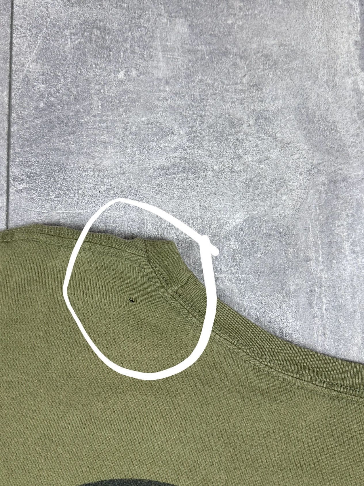 Stussy Stussy International Tour Overprint Logo Olive T-Shirt Size US M / EU 48-50 / 2 - 5 Thumbnail