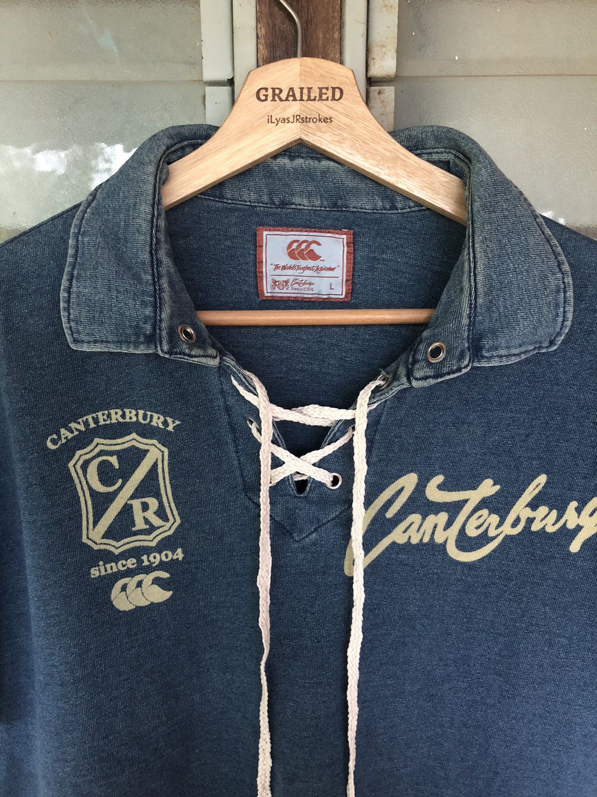 Canterbury of New Zealand Vintage Canterbury Collar Shirt Tee Size US L / EU 52-54 / 3 - 3 Thumbnail
