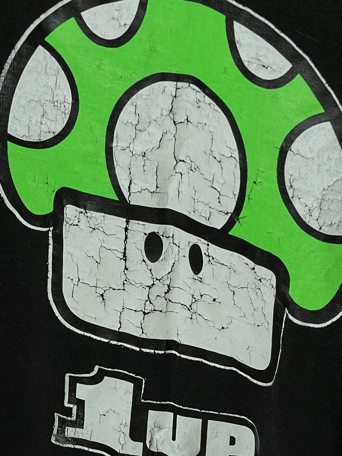 Nintendo × The Game × Vintage Vintage 90s 1UP Mushroom Super Mario Nintendo Faded T-Shirt Size US S / EU 44-46 / 1 - 7 Thumbnail