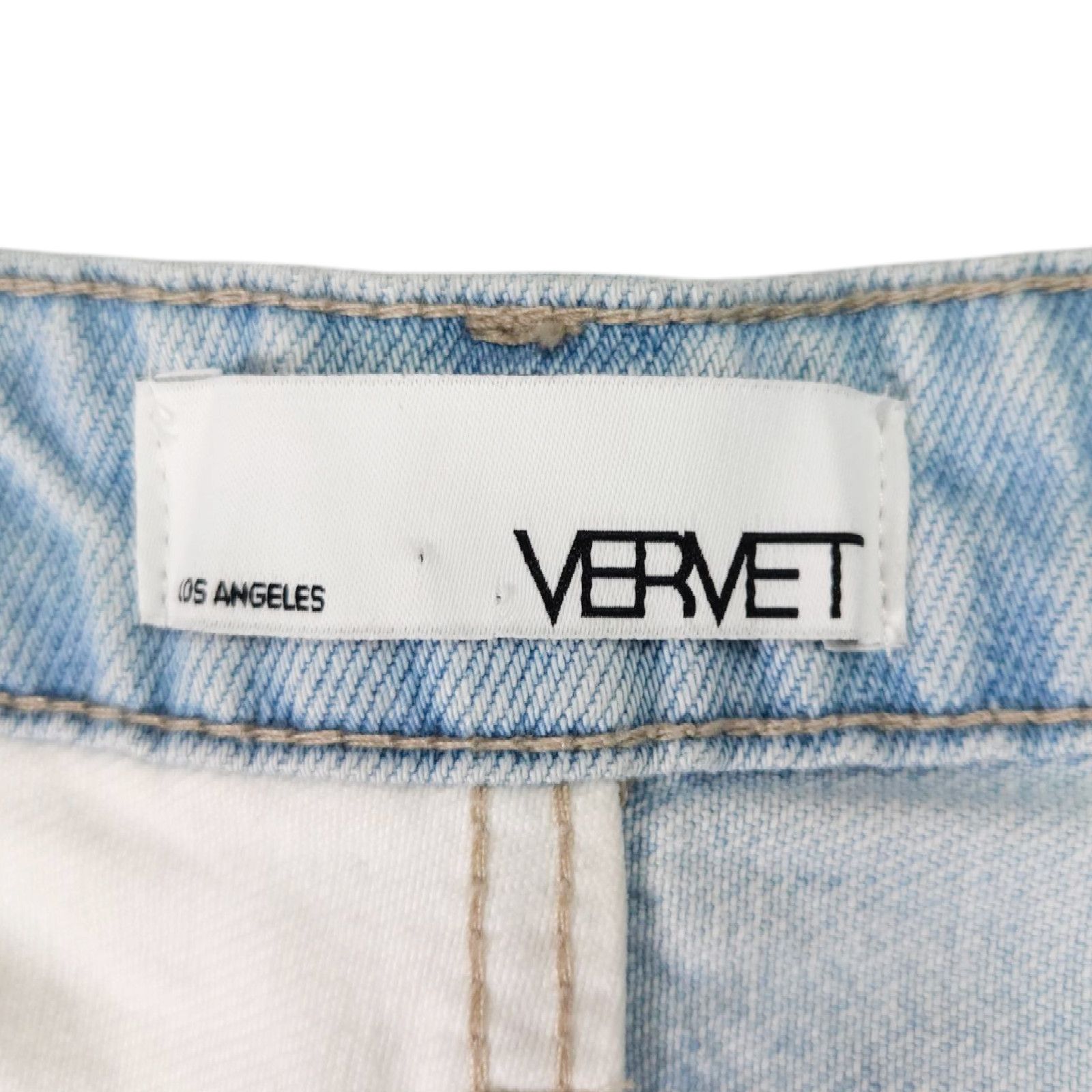 Other EUC Vervet High Rise Destructed Stretch Jean Shorts Sz. M Size 27" / US 4 / IT 40 - 4 Thumbnail