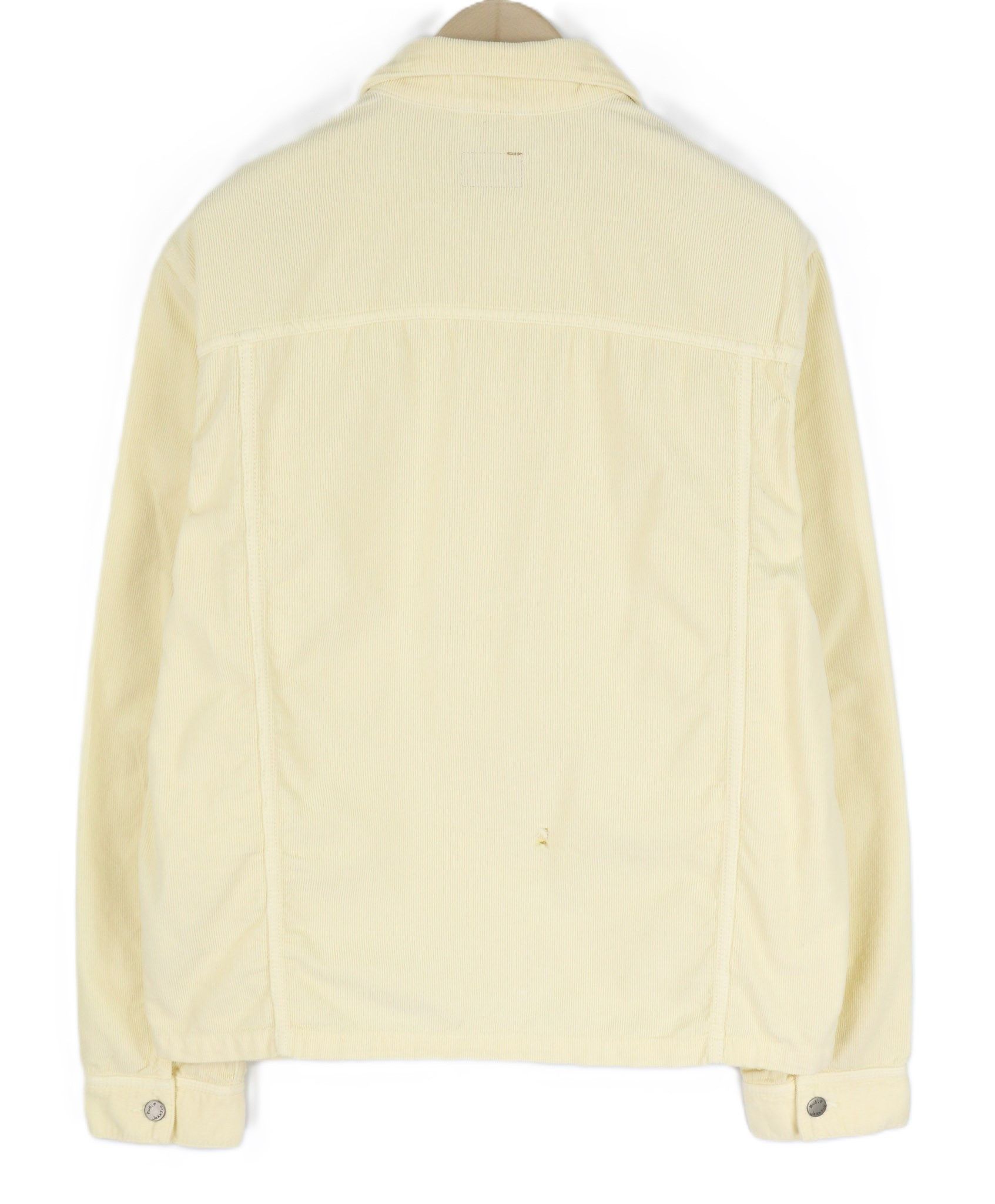 Nudie Jeans RONNY XL Dusty White Cotton Corduroy Jacket 81024 Size US XL / EU 56 / 4 - 2 Thumbnail