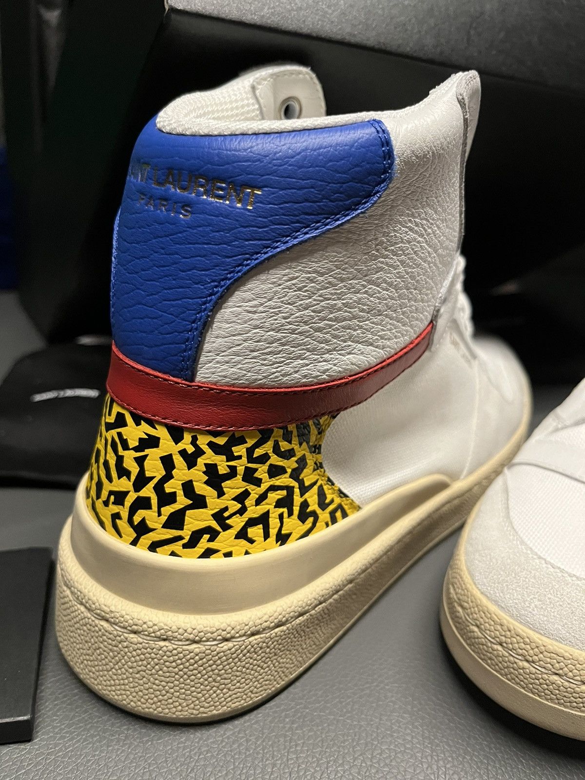 Saint Laurent Paris Super Runway Brand New Saint Laurent High Top Sneaker Size US 9 / EU 42 - 18 Thumbnail