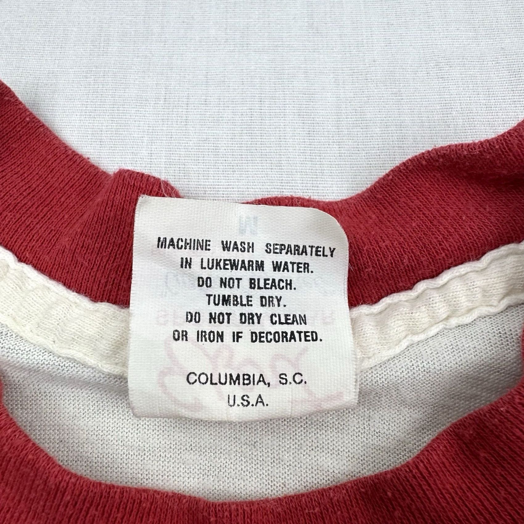 Vintage VINTAGE Funny Roommate Ringer Shirt Adult Medium 1980s Hipster Punk Hippie USA Size US M / EU 48-50 / 2 - 7 Thumbnail