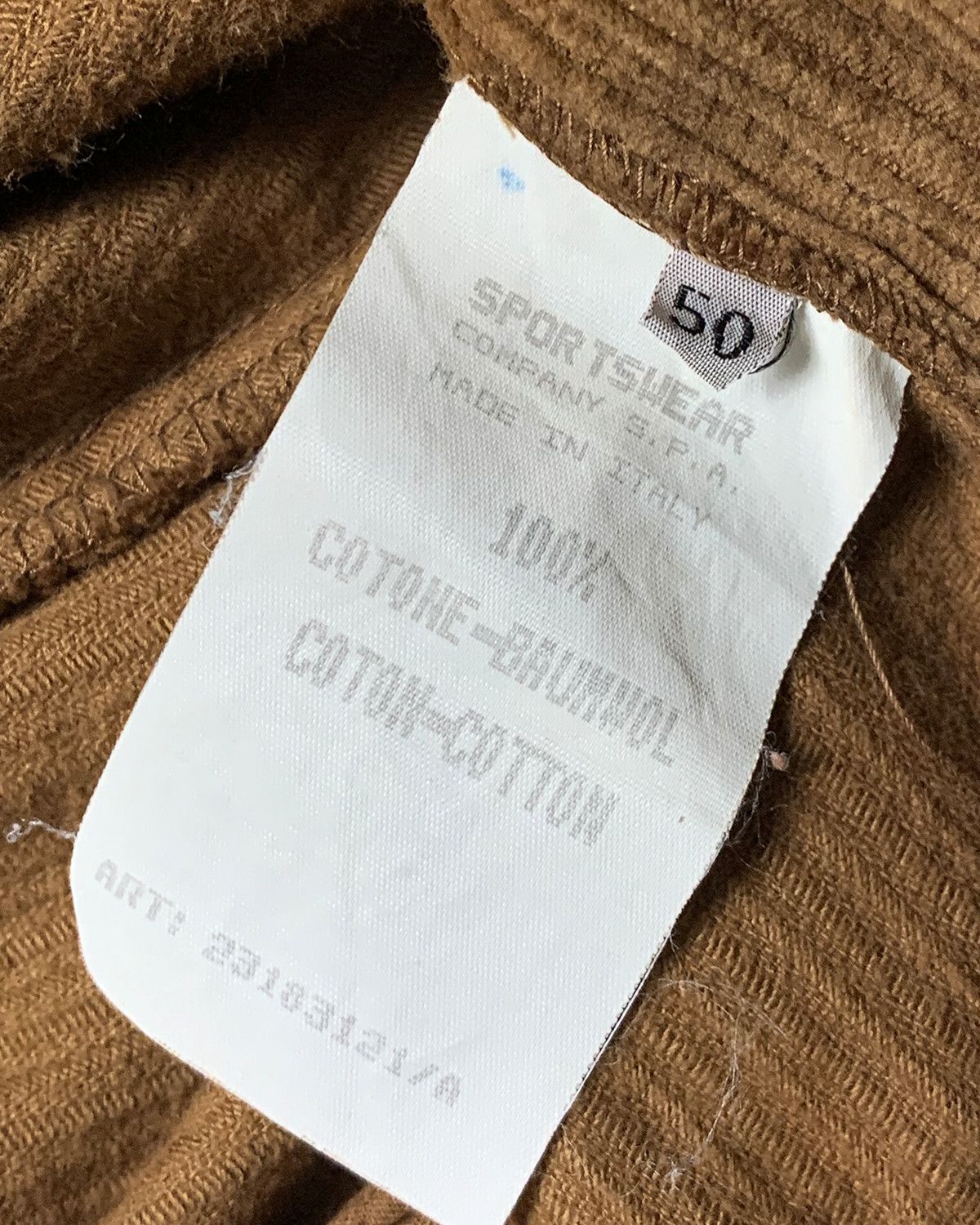C.P. Company Vintage C.P. Company Corduroy Baggy Pants - 34 Size US 34 / EU 50 - 7 Thumbnail