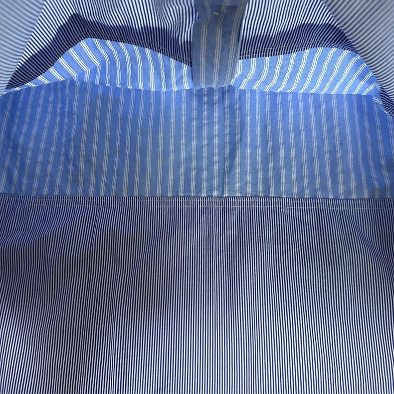 Comme des Garcons Comme Des Garcons Striped Patchwork Shirt Size US M / EU 48-50 / 2 - 7 Thumbnail