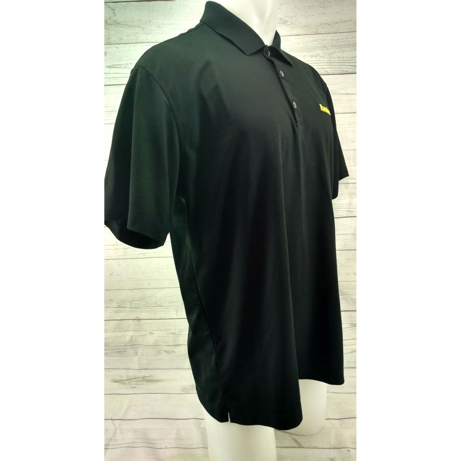 Nike Nike Golf Polo Shirt (XL) Dri-Fit Halvoline Black Short Sleeve Men’s Shirt Size US XL / EU 56 / 4 - 3 Thumbnail