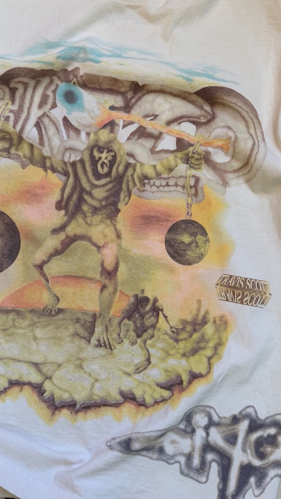 Travis Scott Travis Scott Europa Tour T shirt Size US L / EU 52-54 / 3 - 5 Thumbnail