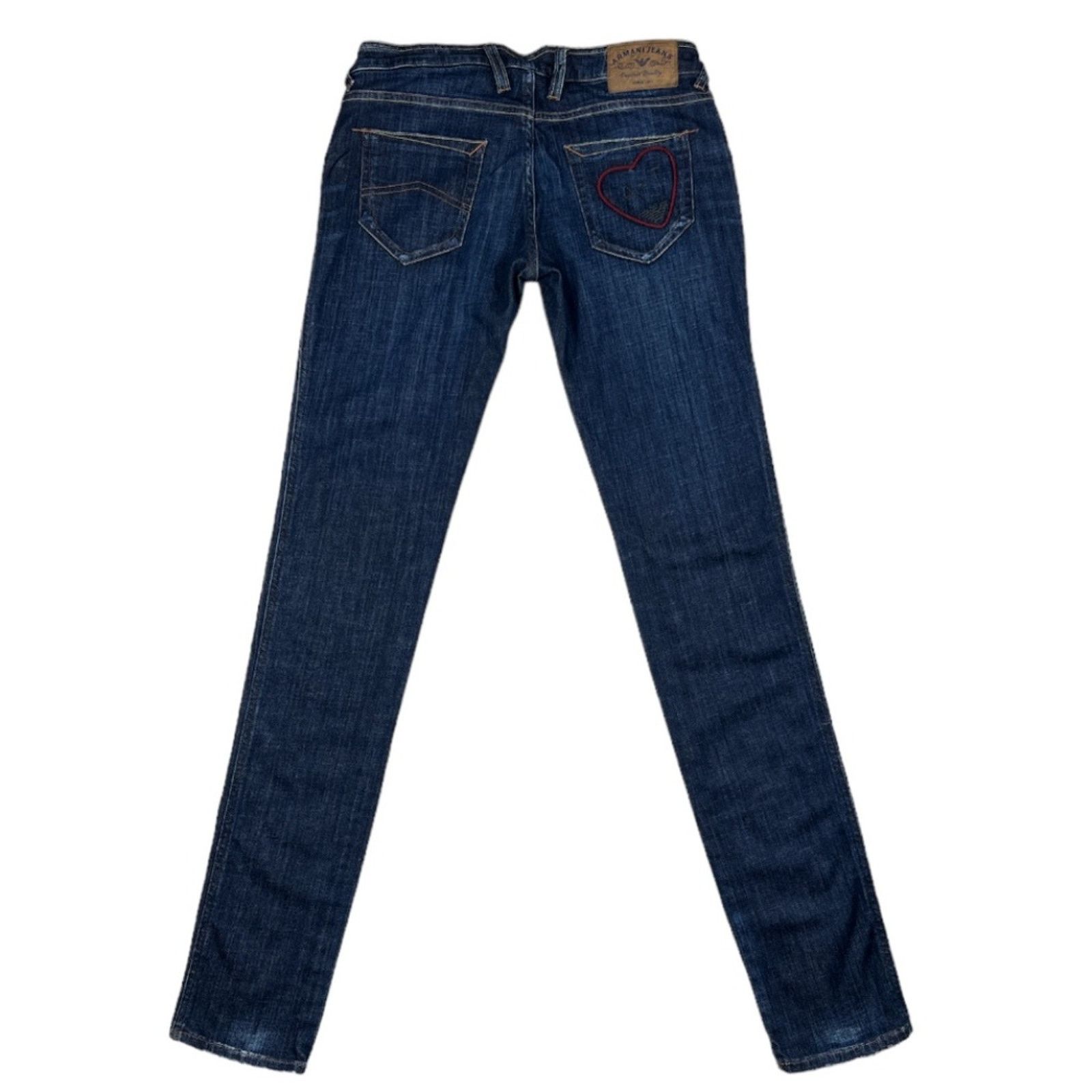Armani Armani Jeans in Blue | Size 27 Size 27" / US 4 / IT 40 - 2 Thumbnail