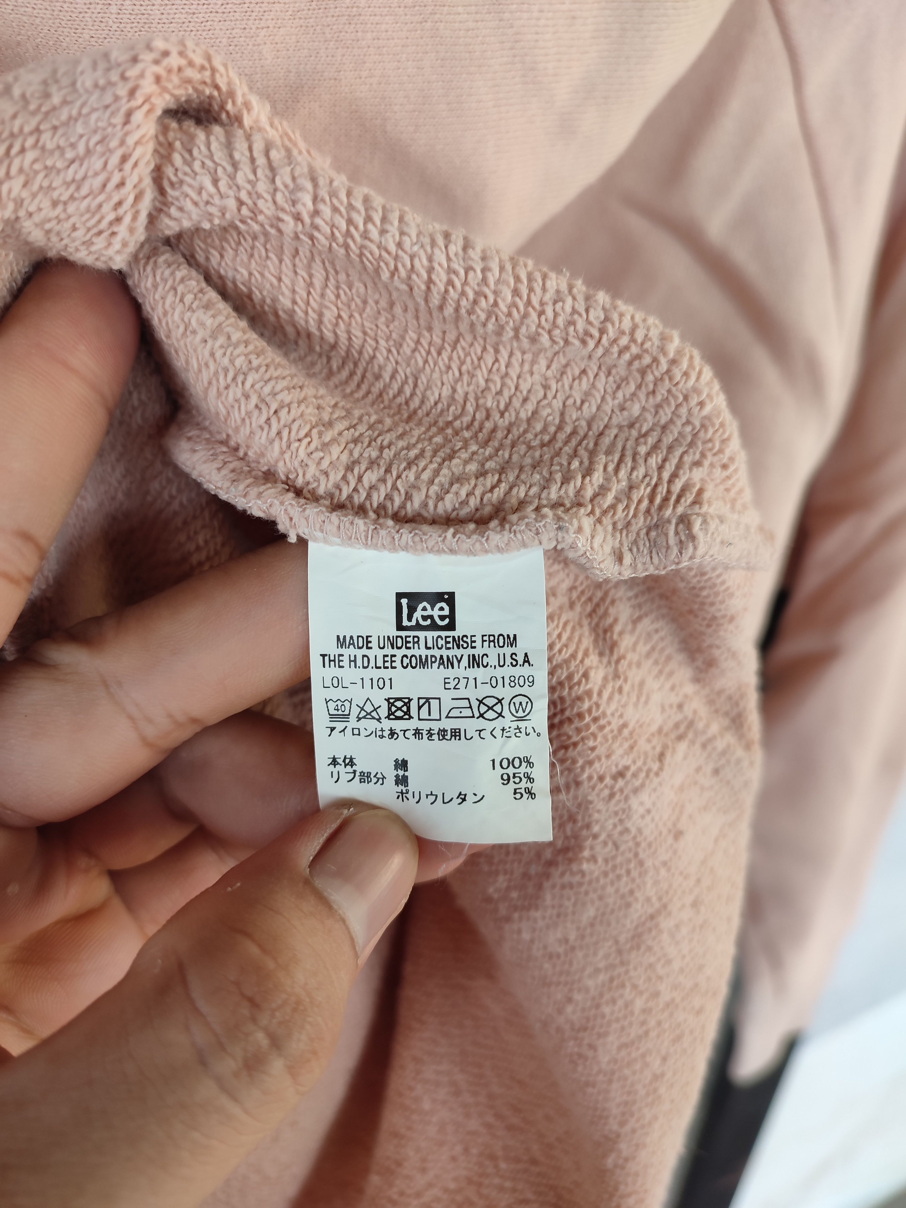 Lee Vintage Lee Big Logo Hoodies Size US M / EU 48-50 / 2 - 7 Thumbnail