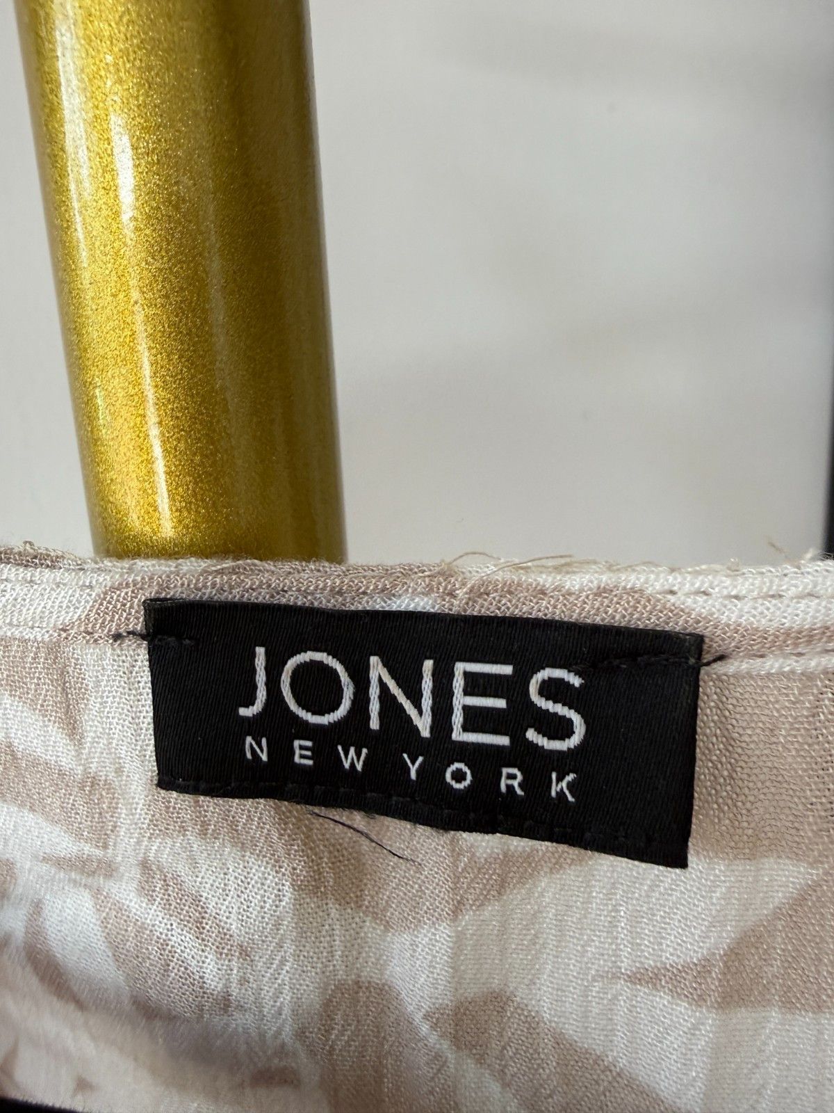 Jones New York Jones New York XL Shirt Top Floral V Neck 3/4 Sleeve R Size XL / US 12-14 / IT 48-50 - 3 Thumbnail