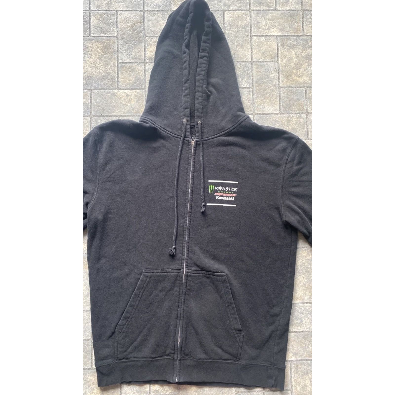 Vintage Pro Circuit Hoodie Full Zip Men’s Large Black Monster Energy Kawasaki Fox Racing Size US L / EU 52-54 / 3 - 4 Thumbnail