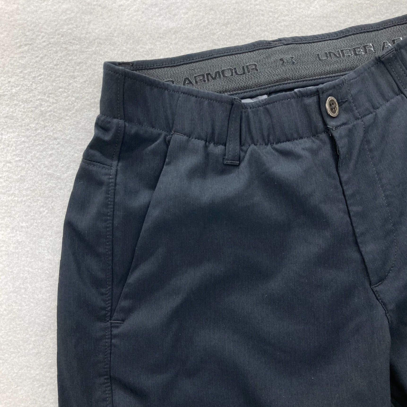 Under Armour Under Armour Showdown Vented Golf Pant Mens 30x30 Black Stretch Quick Dry Preppy Chino Pants Mens Regular Black Size US 30 / EU 46 - 3 Thumbnail