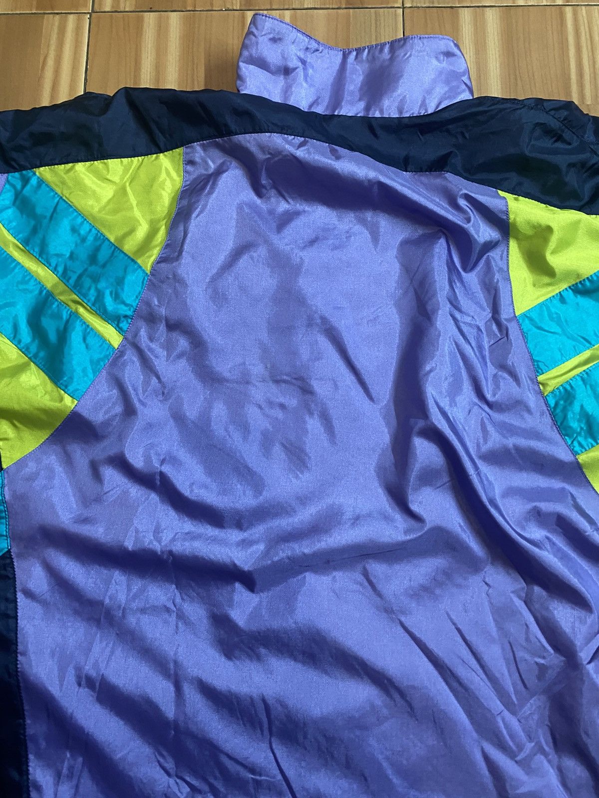 Adidas Vintage Adidas Violet Nylon Jacket F192 Size US XL / EU 56 / 4 - 9 Thumbnail