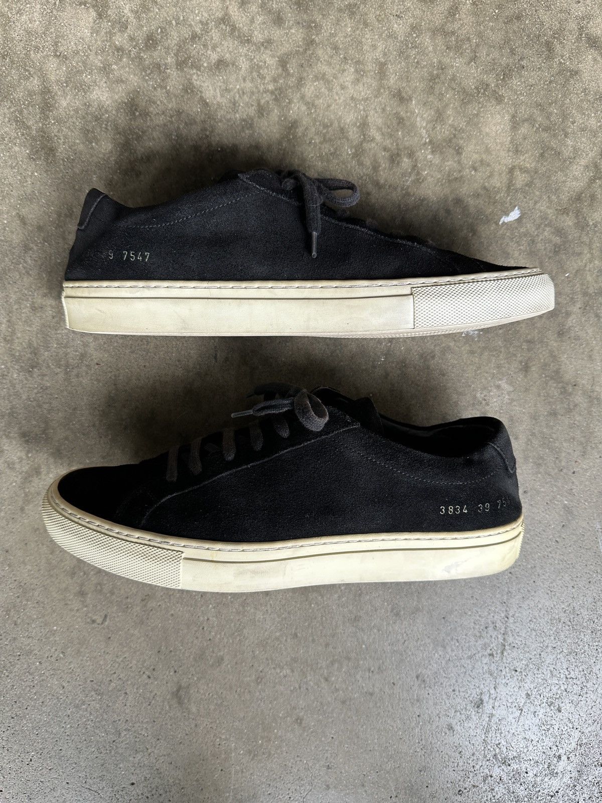 Common Projects Common Projects Achilles Suede Sneakers Size US 6.5 / EU 39-40 - 1 Thumbnail