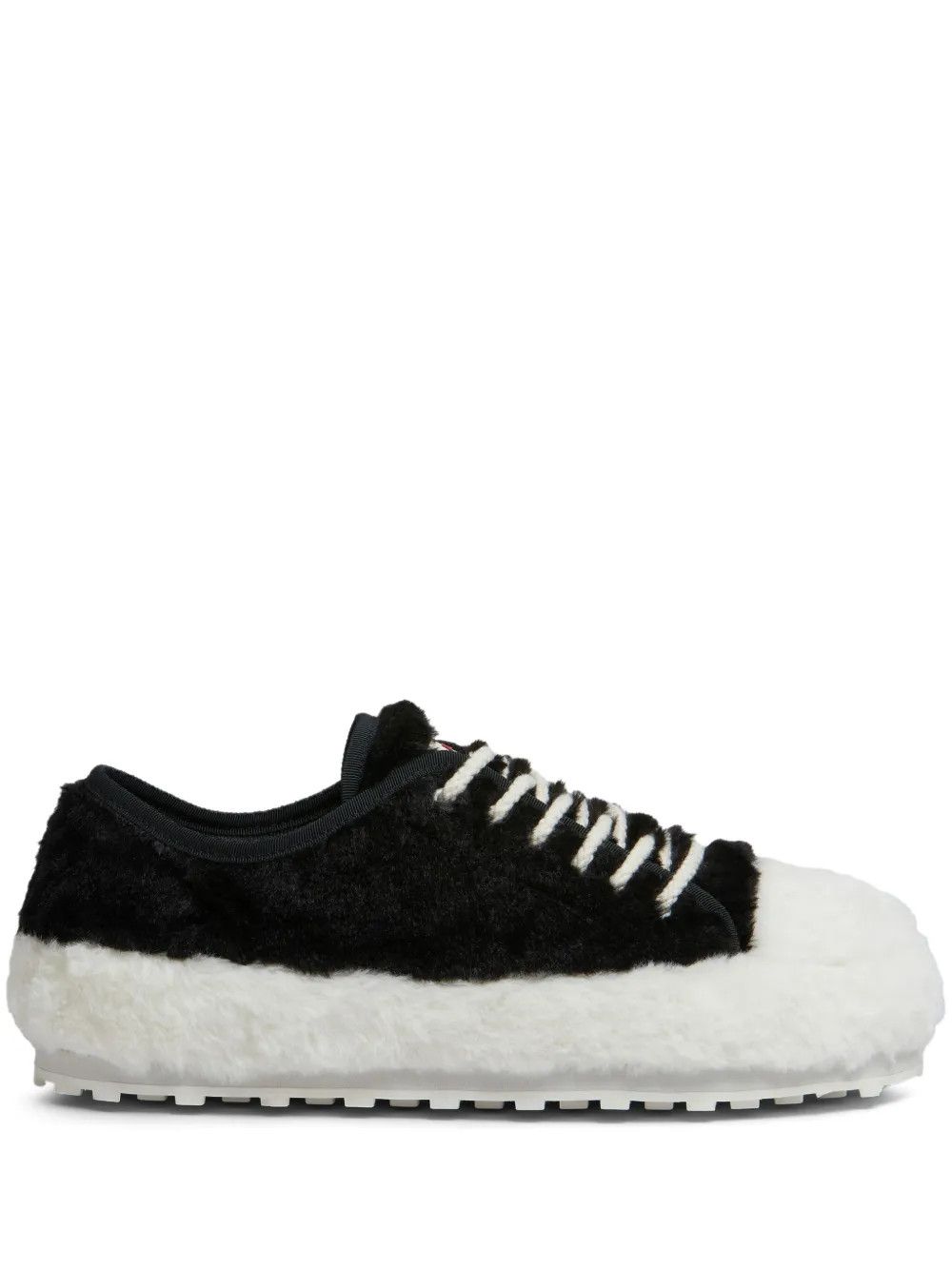 Marni o1w1db11125 Teddy Lace Up Sneakers in Black/White Size US 10 / EU 43 - 2 Thumbnail