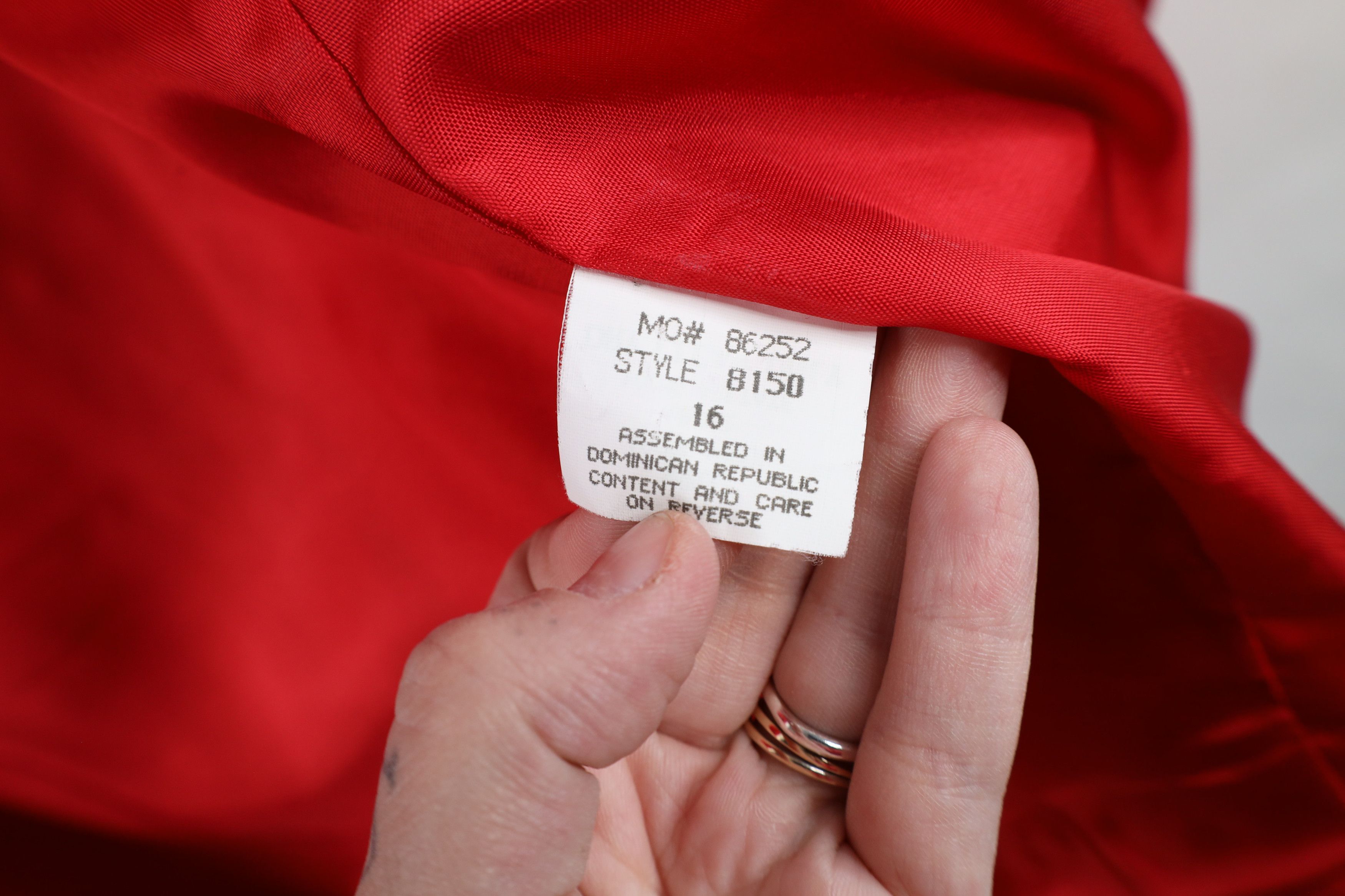 Vintage Vintage 90s Streetwear One Button Blazer Suit Jacket Red Size XXL / US 16-18 / IT 52-54 - 11 Thumbnail