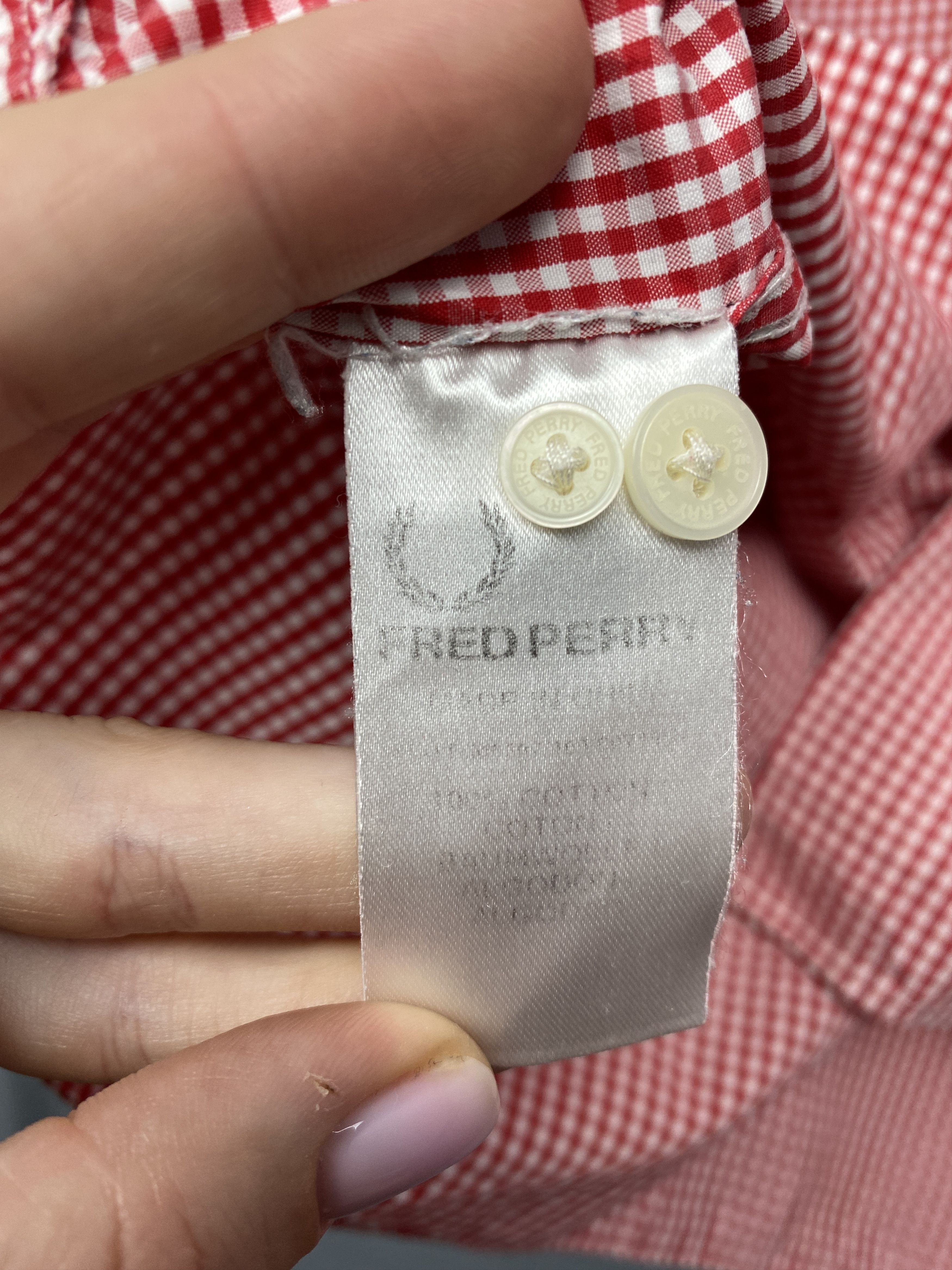 Fred Perry × Vintage Fred Perry Vintage Mens Long Sleeve Shirt Size US XL / EU 56 / 4 - 6 Thumbnail