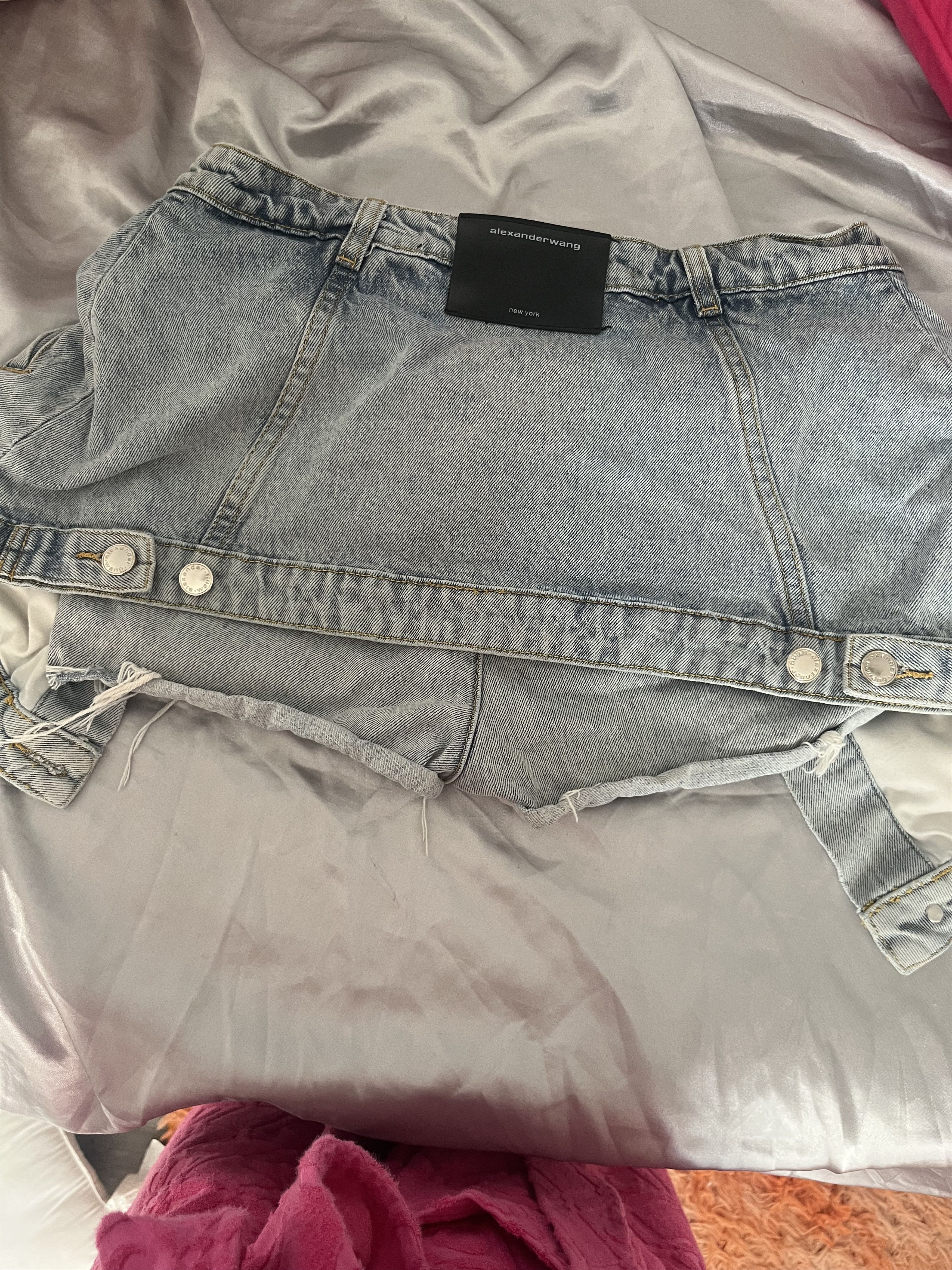 Alexander Wang Denim Alexander Wang Skort Size 27" / US 4 / IT 40 - 5 Thumbnail