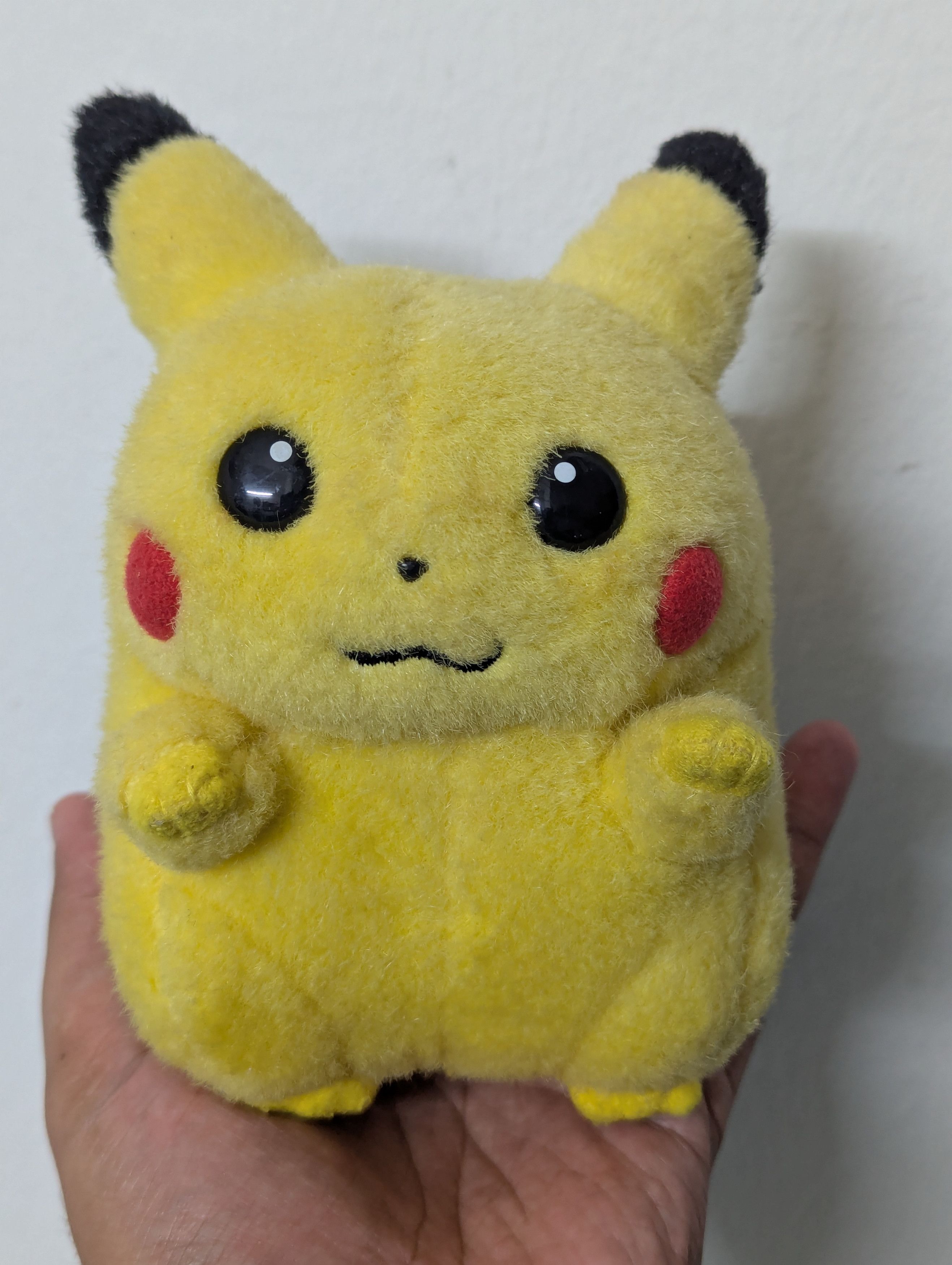 Pokemon TOMY Pikachu Plush Toy First Generation Size ONE SIZE - 1 Thumbnail