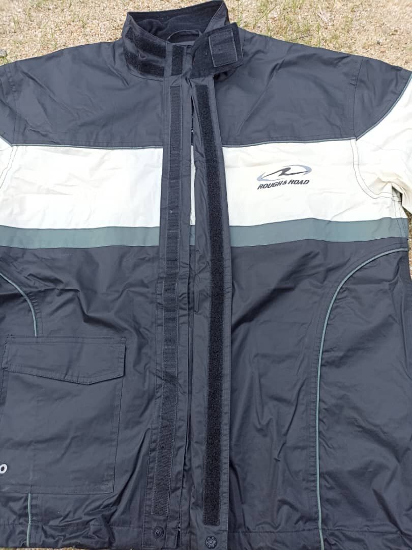 Japanese Brand ROUGH & ROAD Rain Jacket Size US XL / EU 56 / 4 - 6 Thumbnail