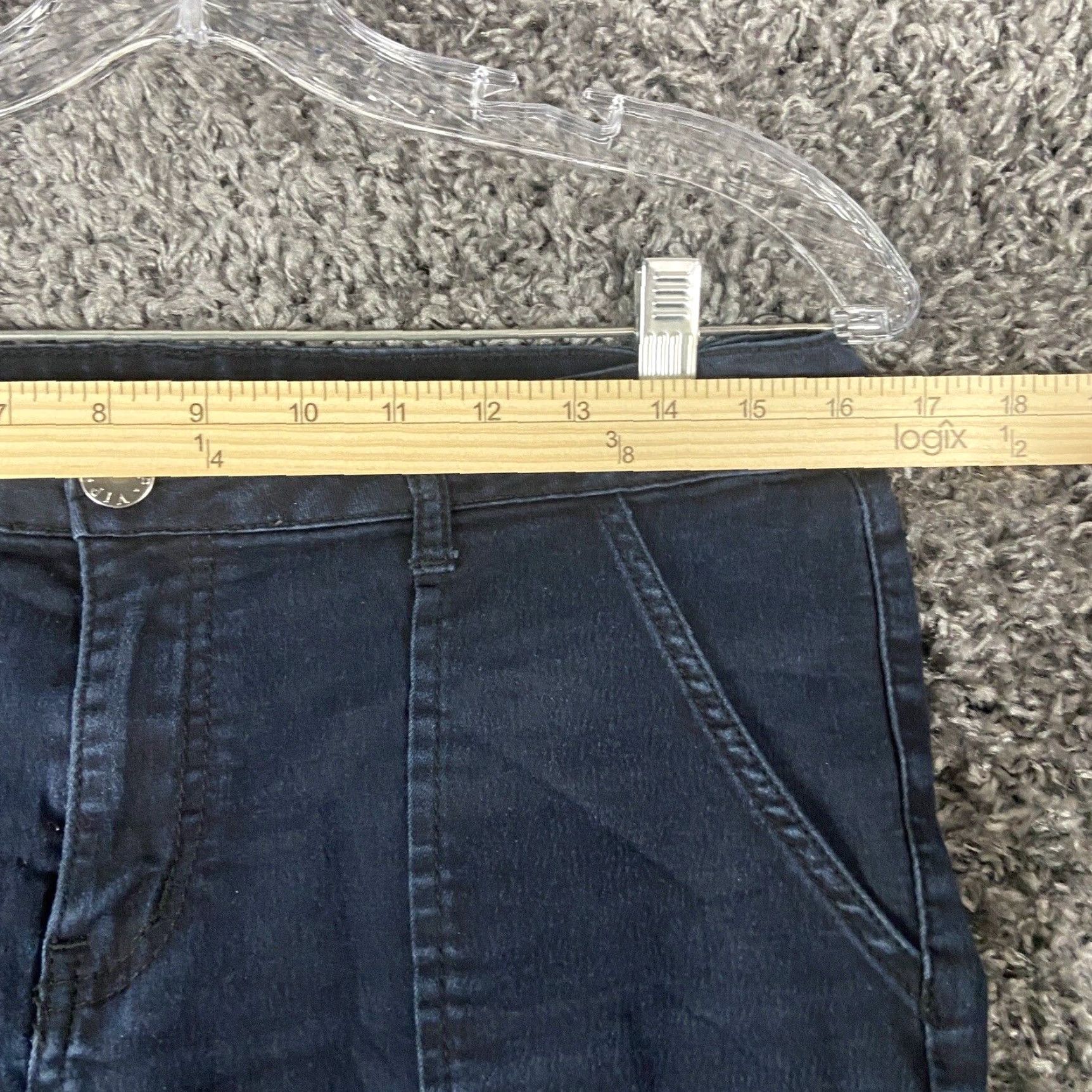 Vintage VIP Jeans Skinny Blue Jeans Women's Regular Size 15/16 Size 36" / US 14 / IT 50 - 7 Thumbnail