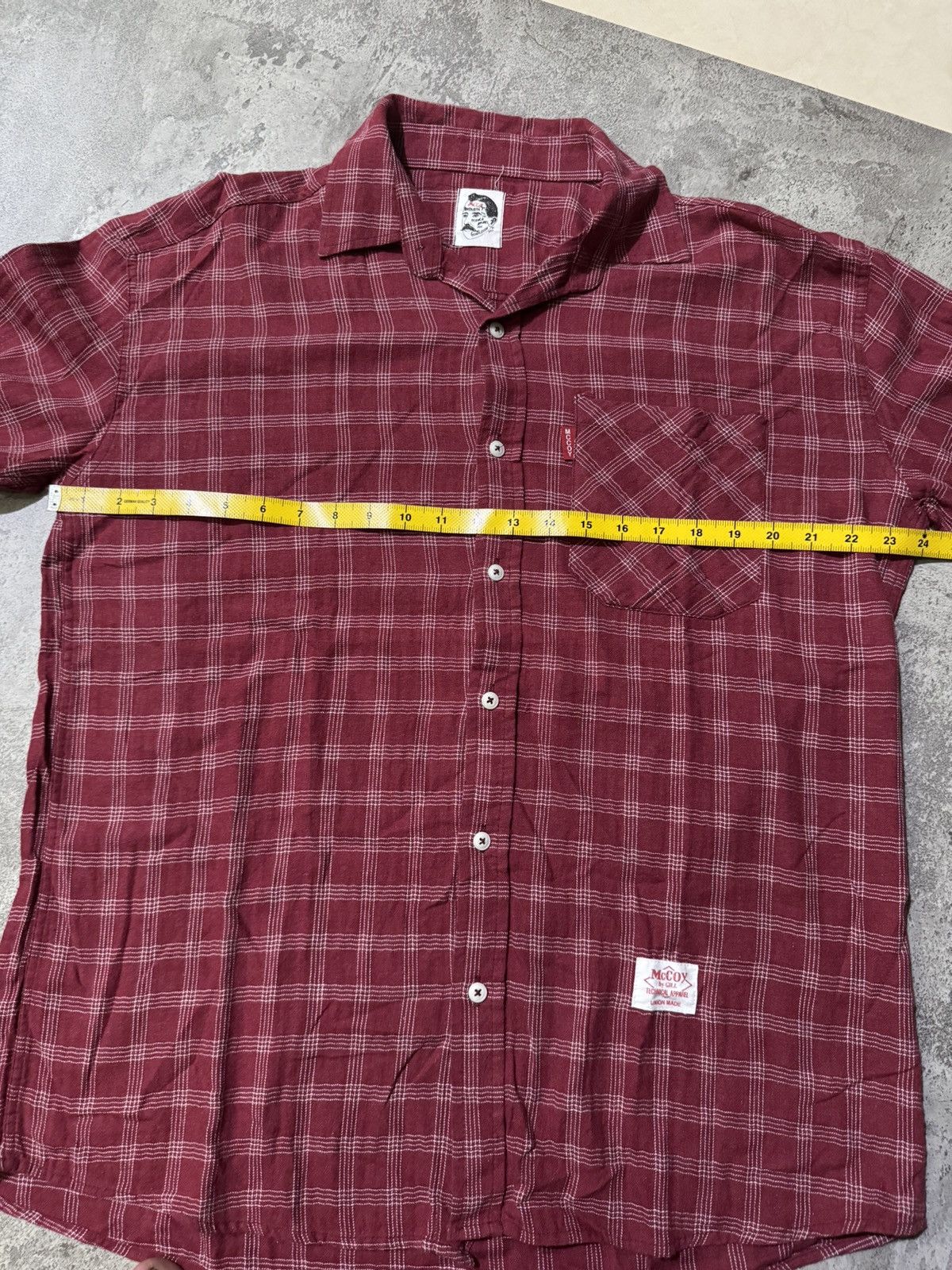 The Real McCoy's McCoy by Gill button shirt Size US L / EU 52-54 / 3 - 7 Thumbnail