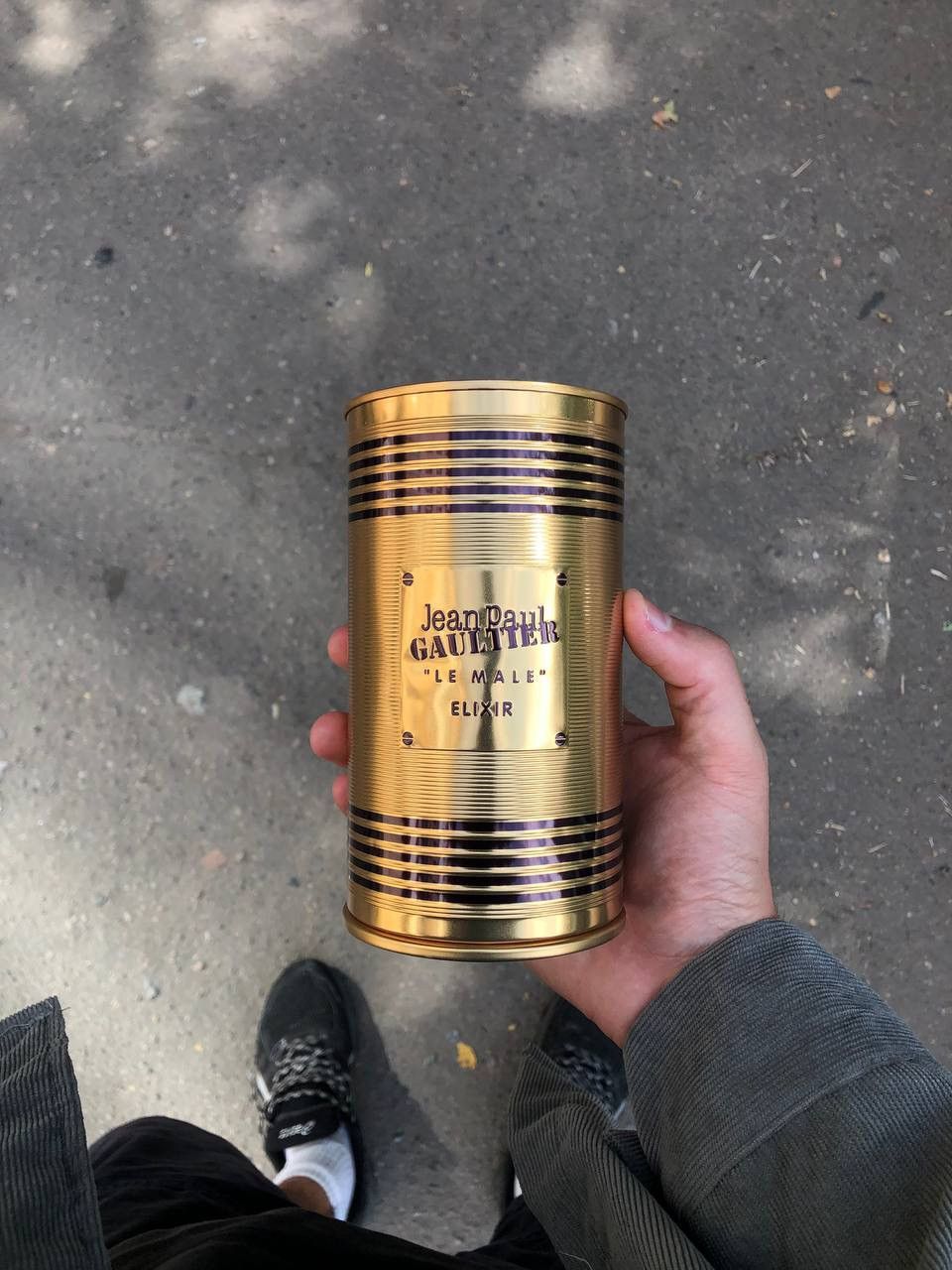 Jean Paul Gaultier VERY RARE JEAN PAUL GAULTIER LE MALE PAUFUM BAG GOLD DELUX Size ONE SIZE - 1 Thumbnail
