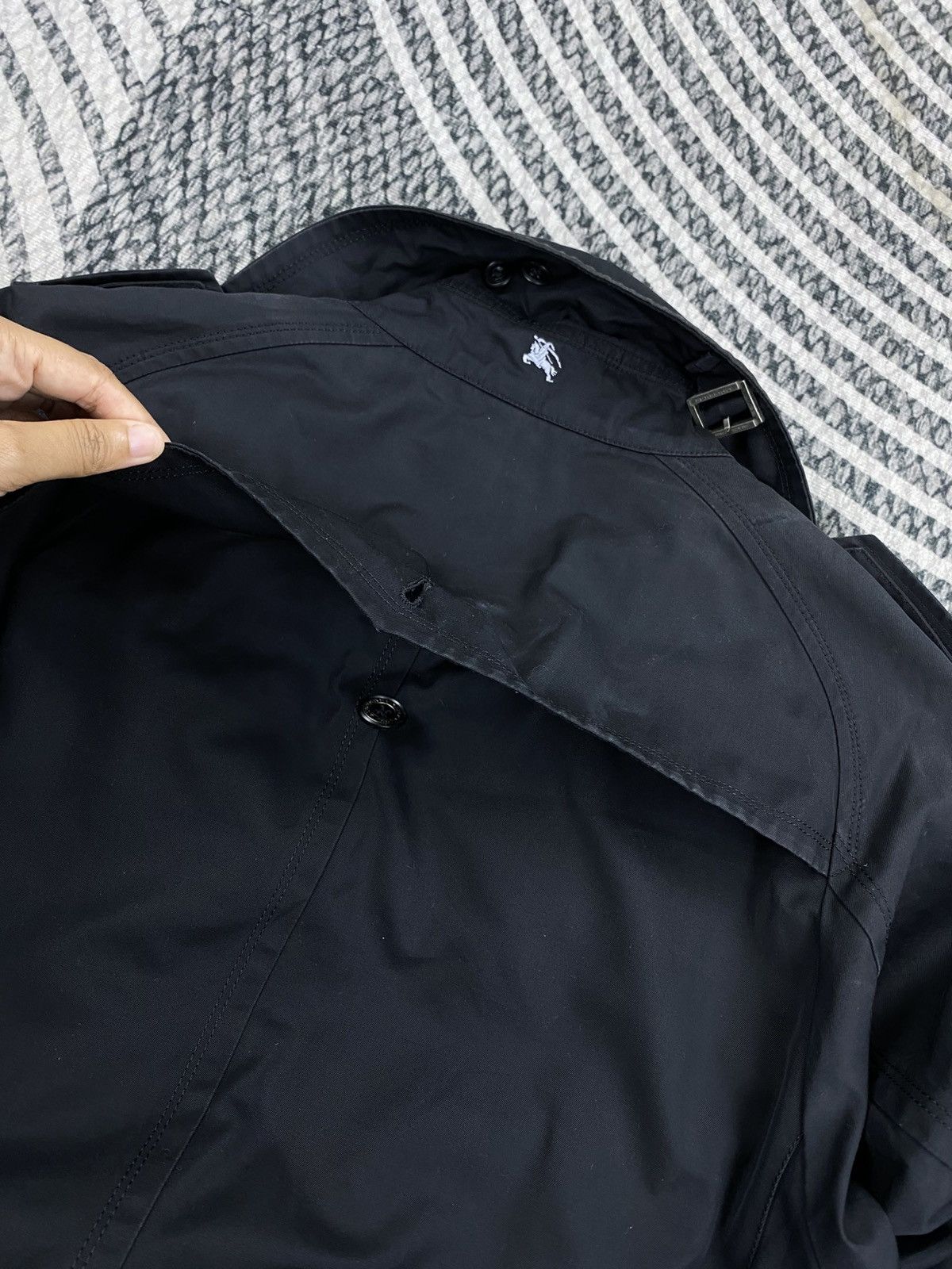 Burberry 🔥Burberry Black Label Trench Coat Belted Jacket Size US M / EU 48-50 / 2 - 13 Thumbnail