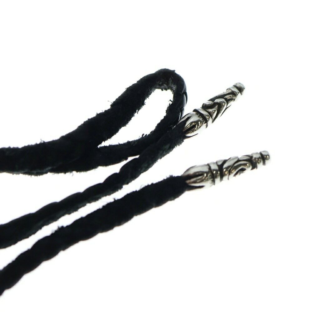 Chrome Hearts Chrome hearts leather silver braid strap necklace Size ONE SIZE - 1 Thumbnail