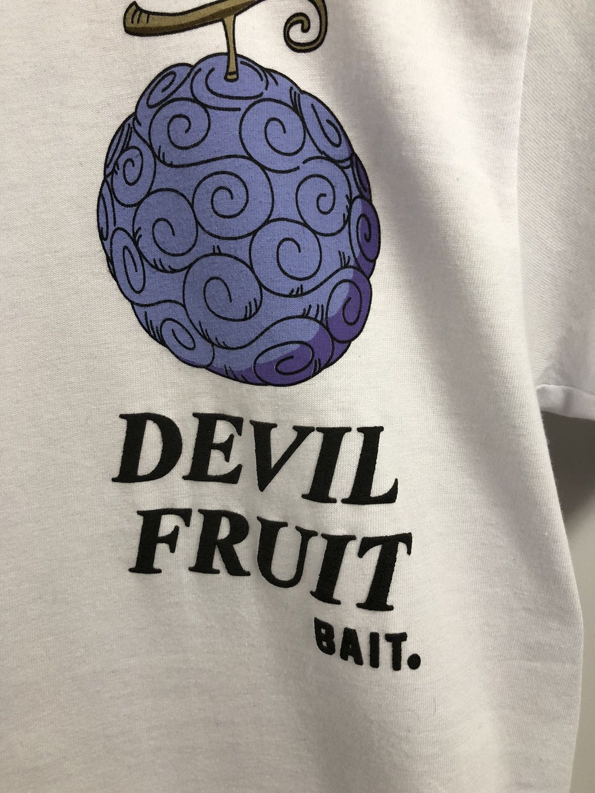 One Piece Bait x One Piece Devil Fruit Luffy White T-Shirt XS Size US XS / EU 42 / 0 - 4 Thumbnail